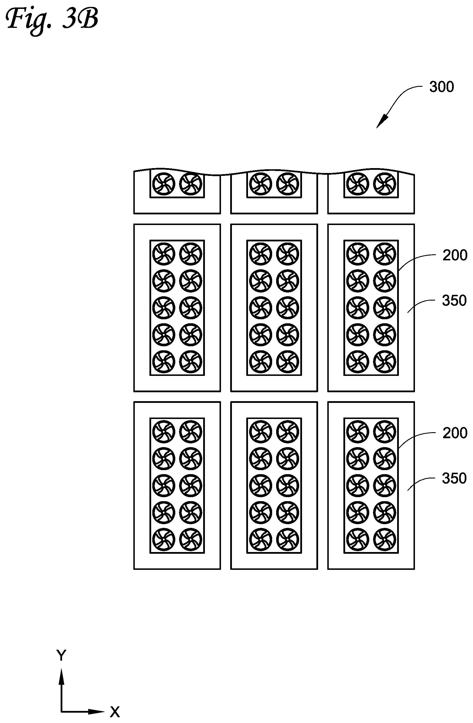 Patent US12345425 Figure 4 – Method of improving air cooled packaged units performance for multi-packaged-units installations