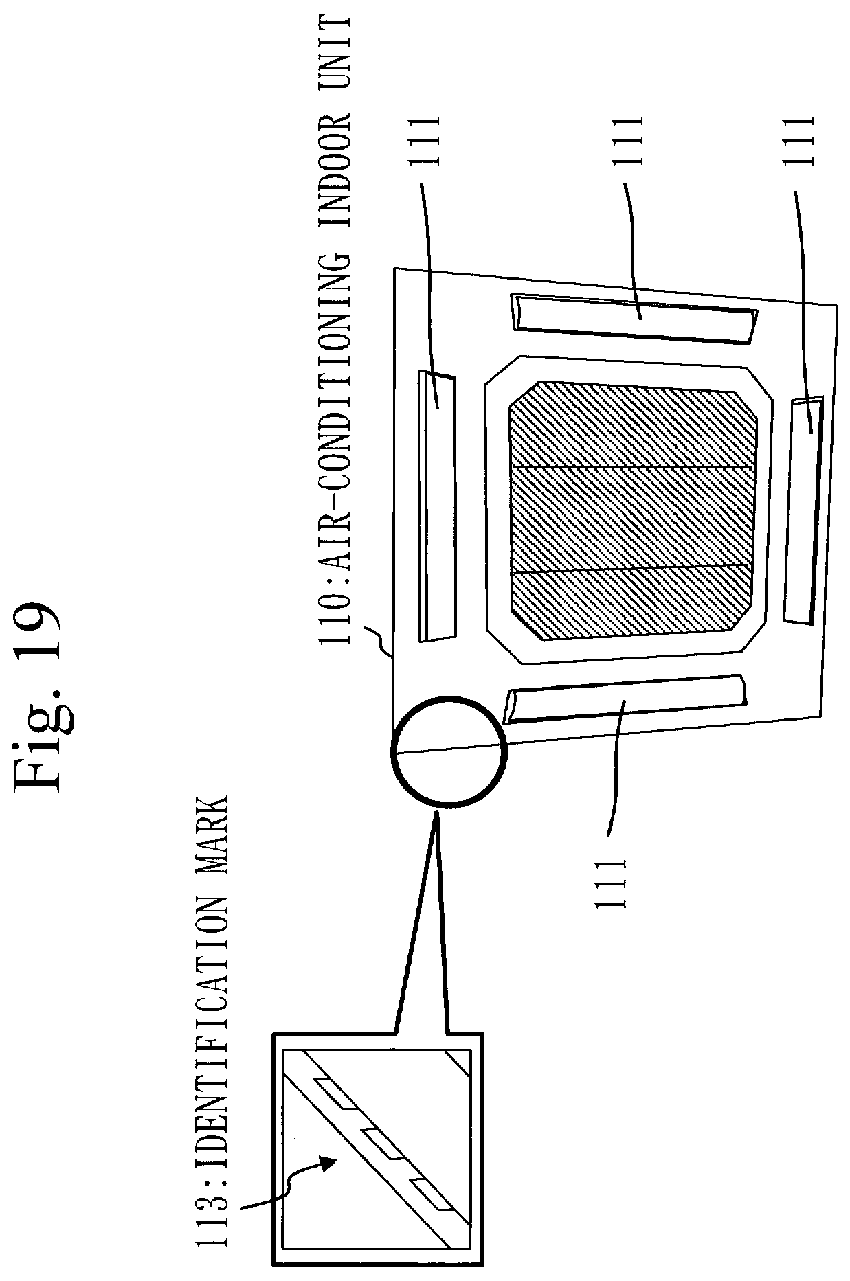 Patent US12345430 Figure 19 – Air-conditioning operation terminal, computer-readable medium and air-conditioning system