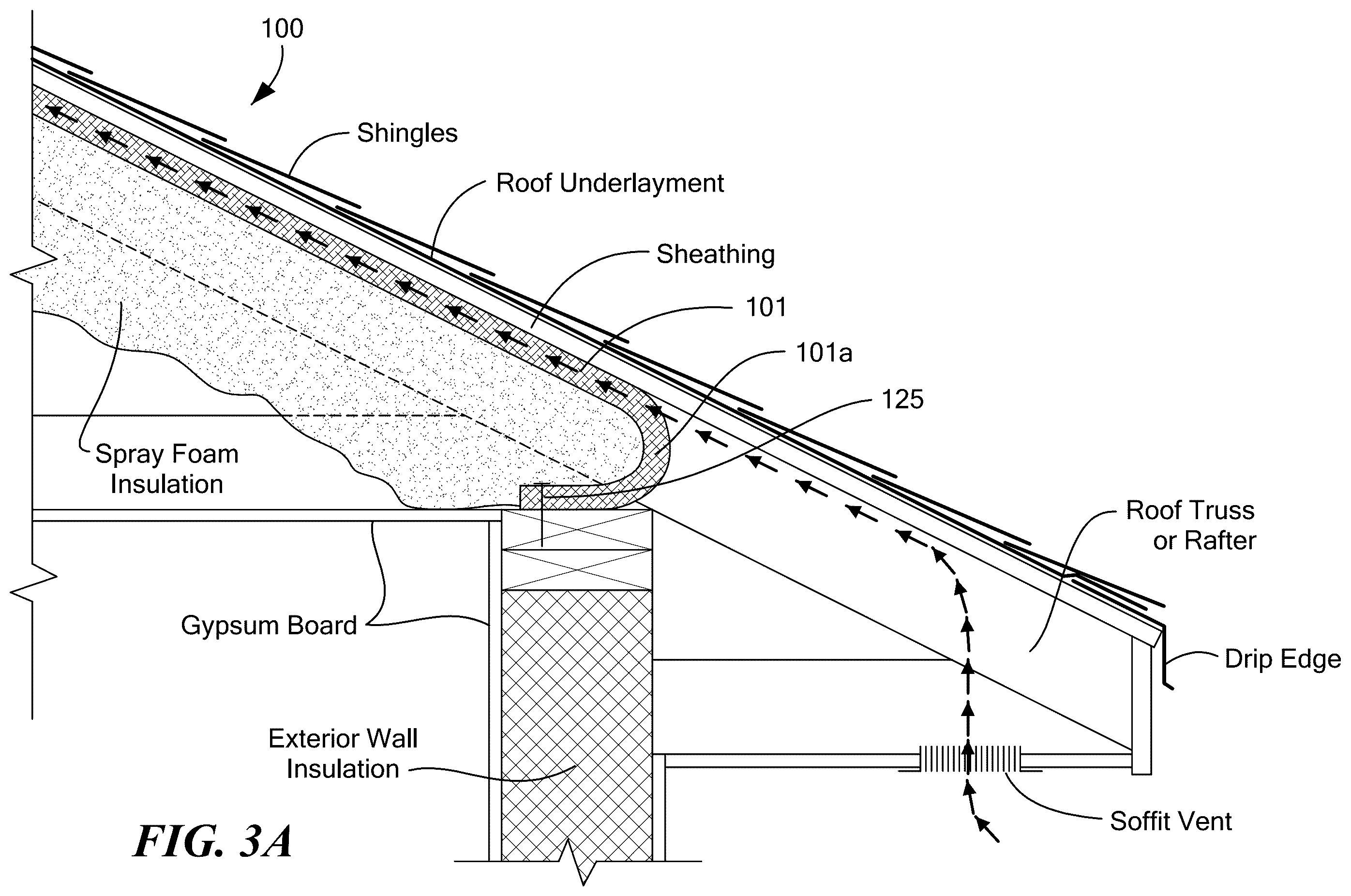 Patent US12345437 Figure 5 – Rafter vent