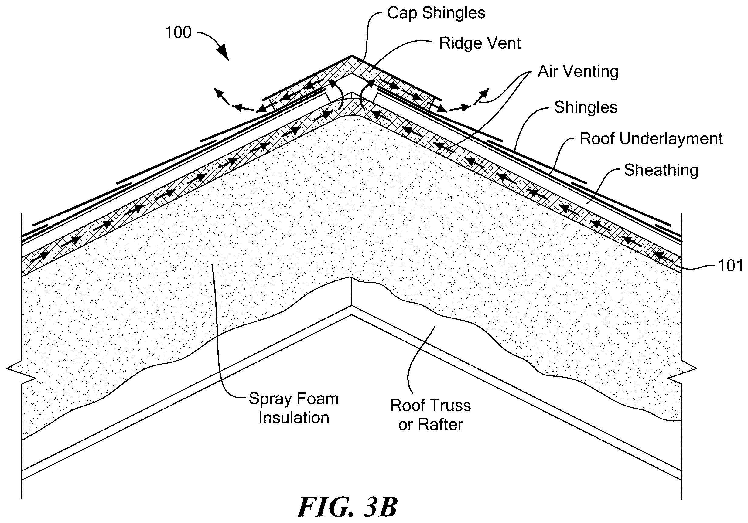 Patent US12345437 Figure 6 – Rafter vent