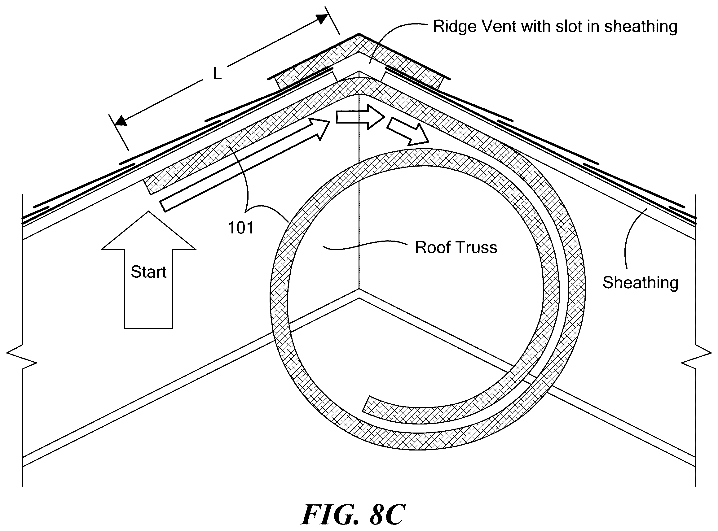 Patent US12345437 Figure 16 – Rafter vent