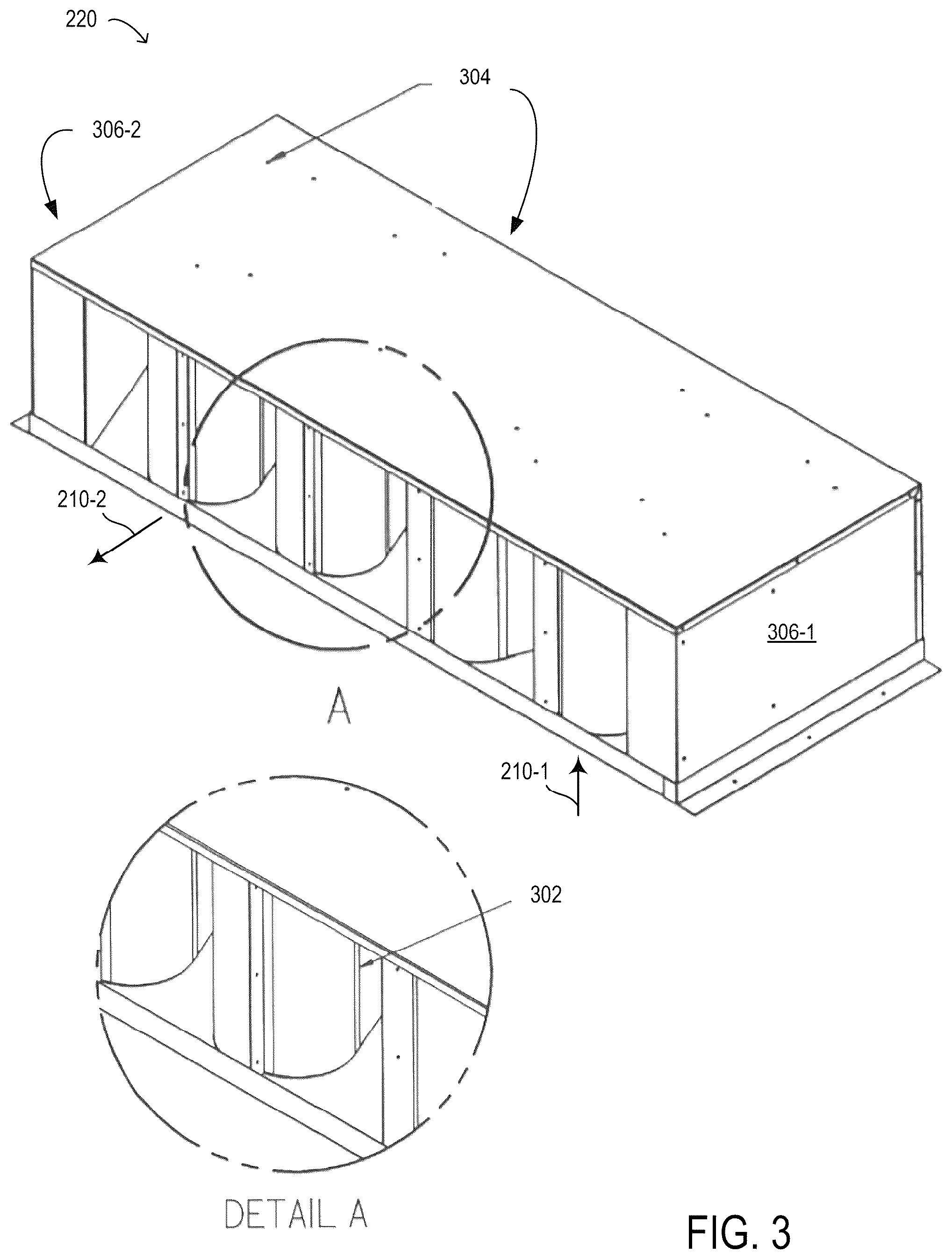 Patent US12345440 Figure 2 – Compact air plenum silencer