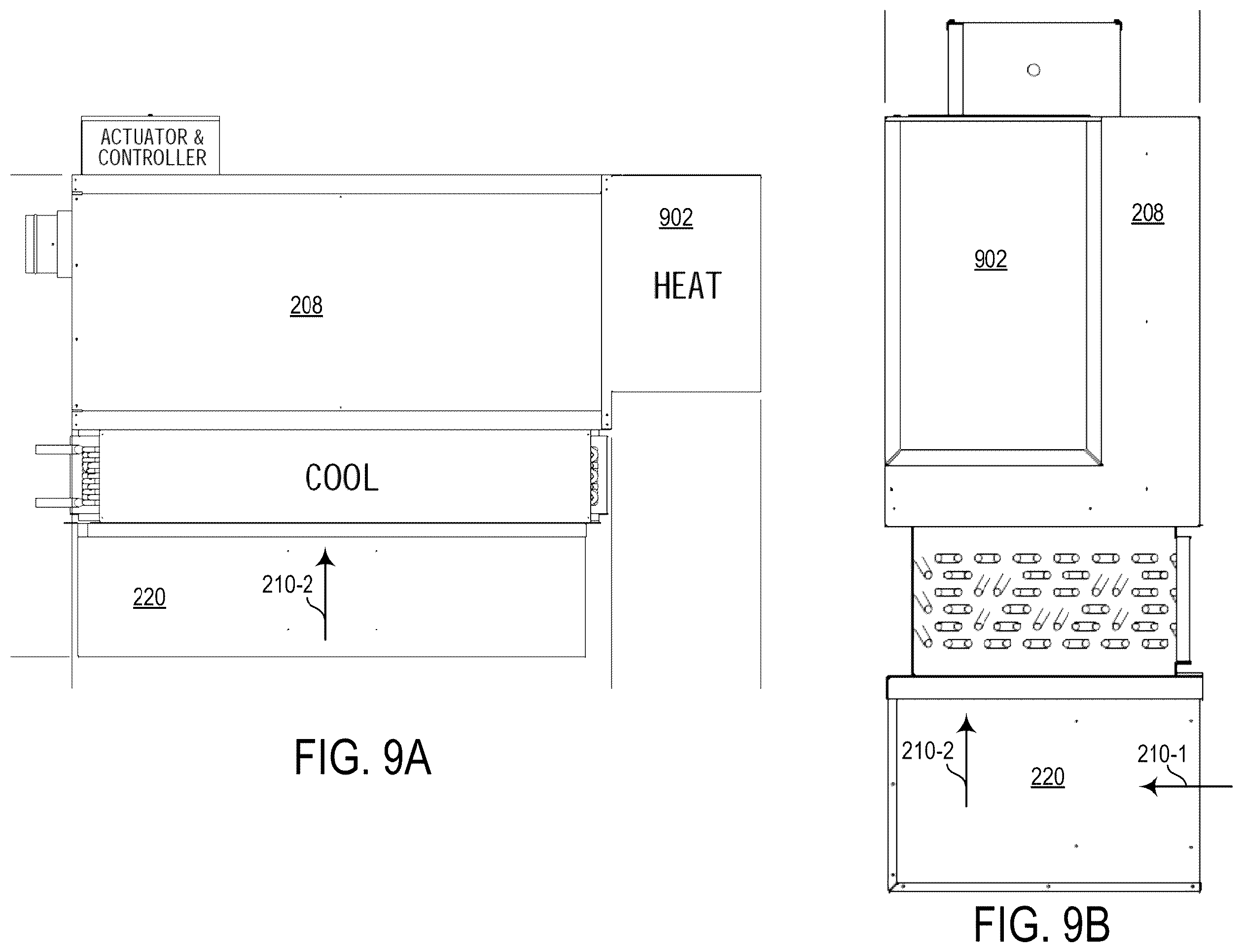 Patent US12345440 Figure 6 – Compact air plenum silencer