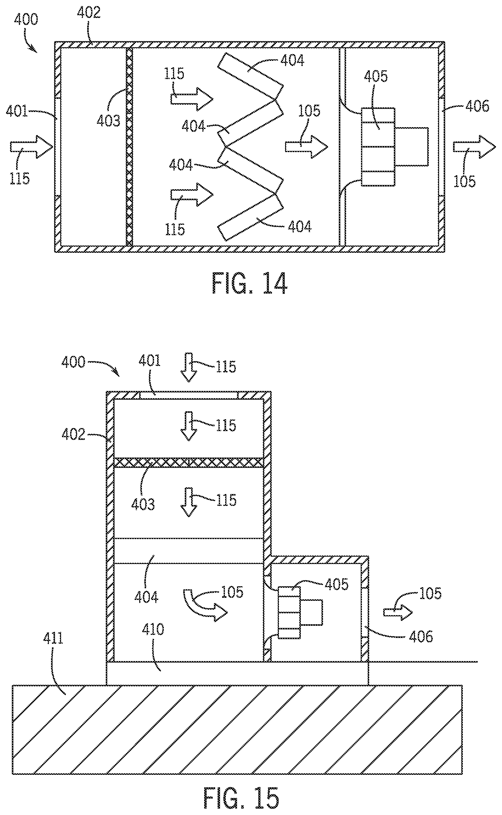 Patent US12345441 Figure 8 – Membrane-contactor-based air conditioner