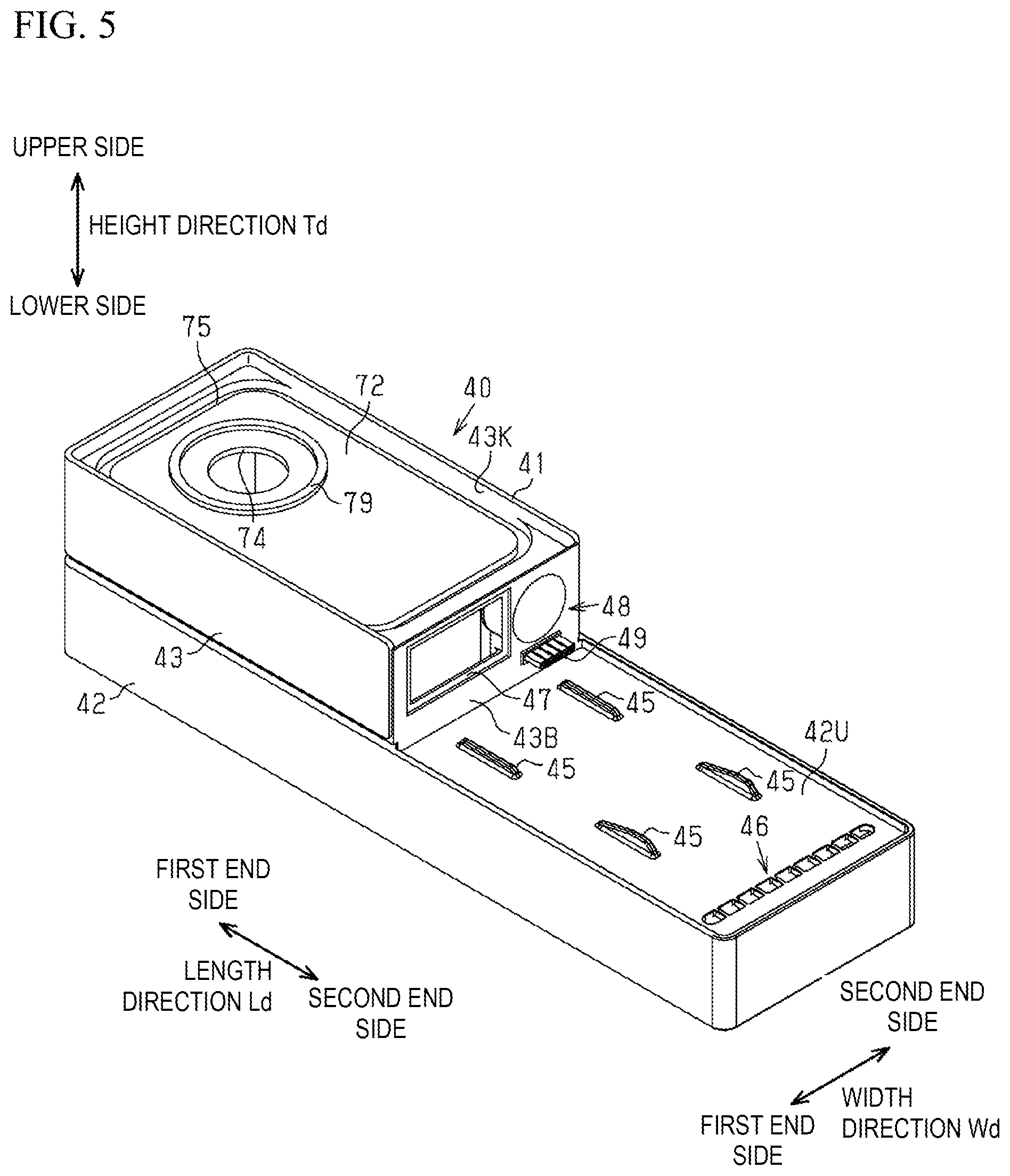 Patent US12345442 Figure 5 – Humidifier