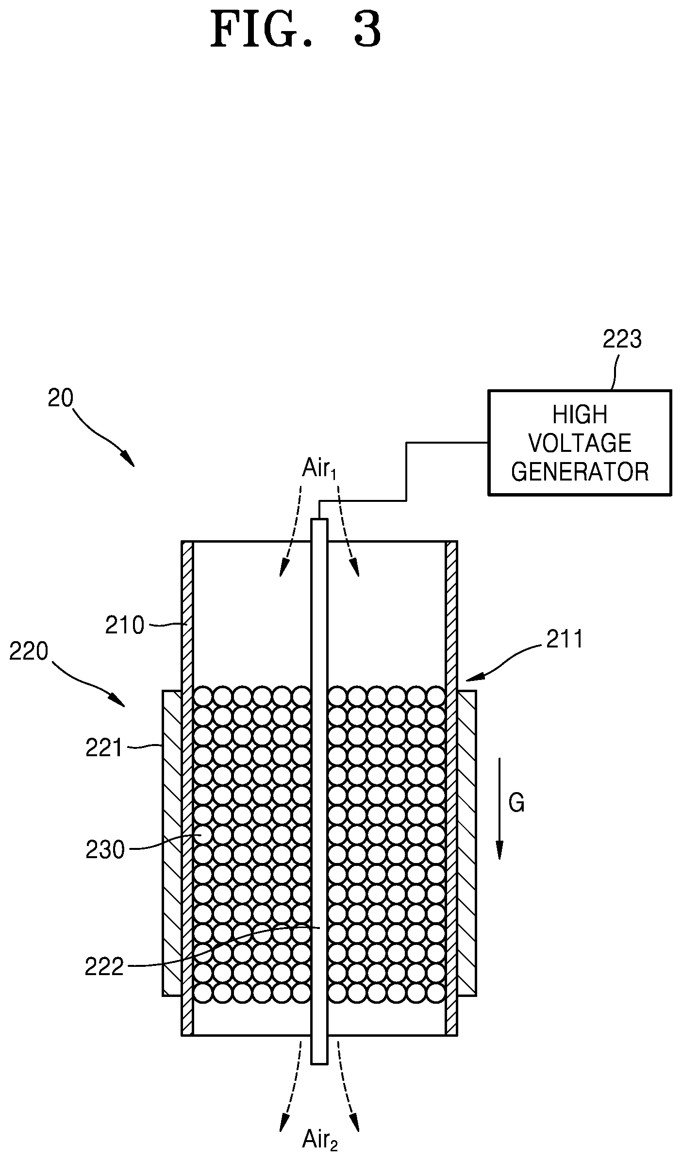 Patent US12345443 Figure 3 – Air purifier and air purifying method