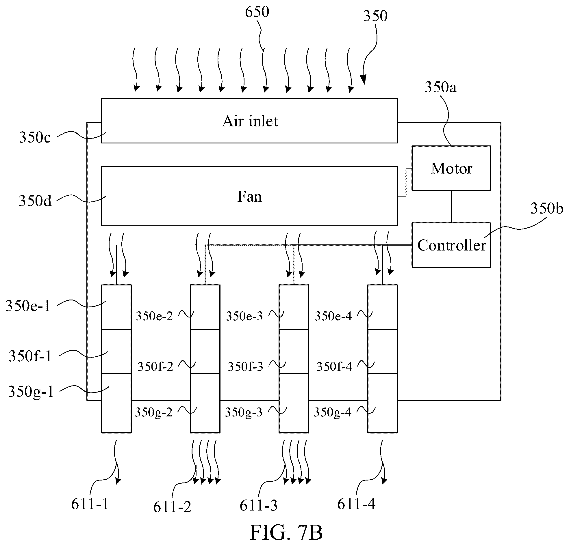 Patent US12345444 Figure 16 – Peripheral wind outlets device and a matrix wind generation system using the same