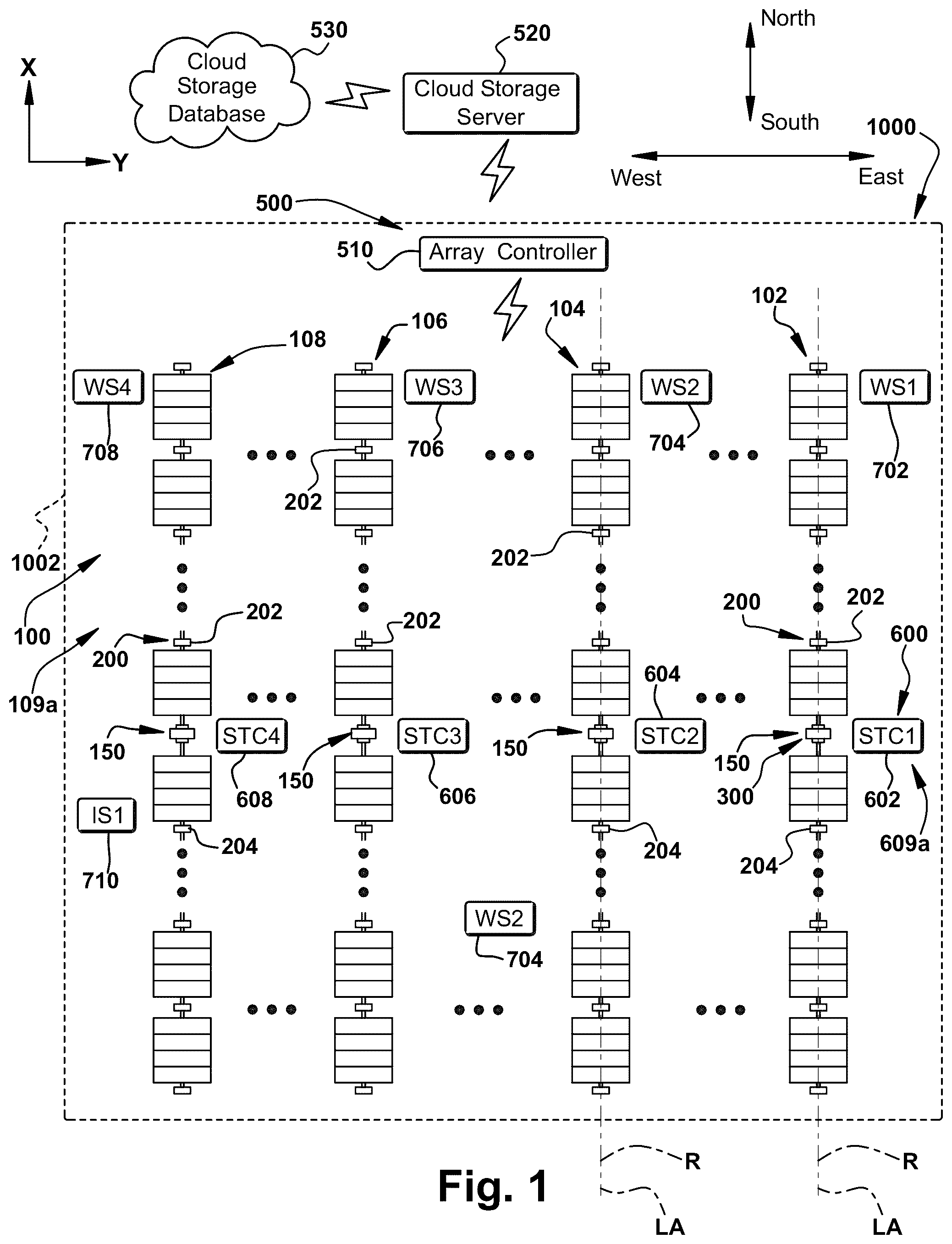 Patent US12345447 Figure 1 – Method of determining and responding to an overcast sky condition in a solar tracker installation