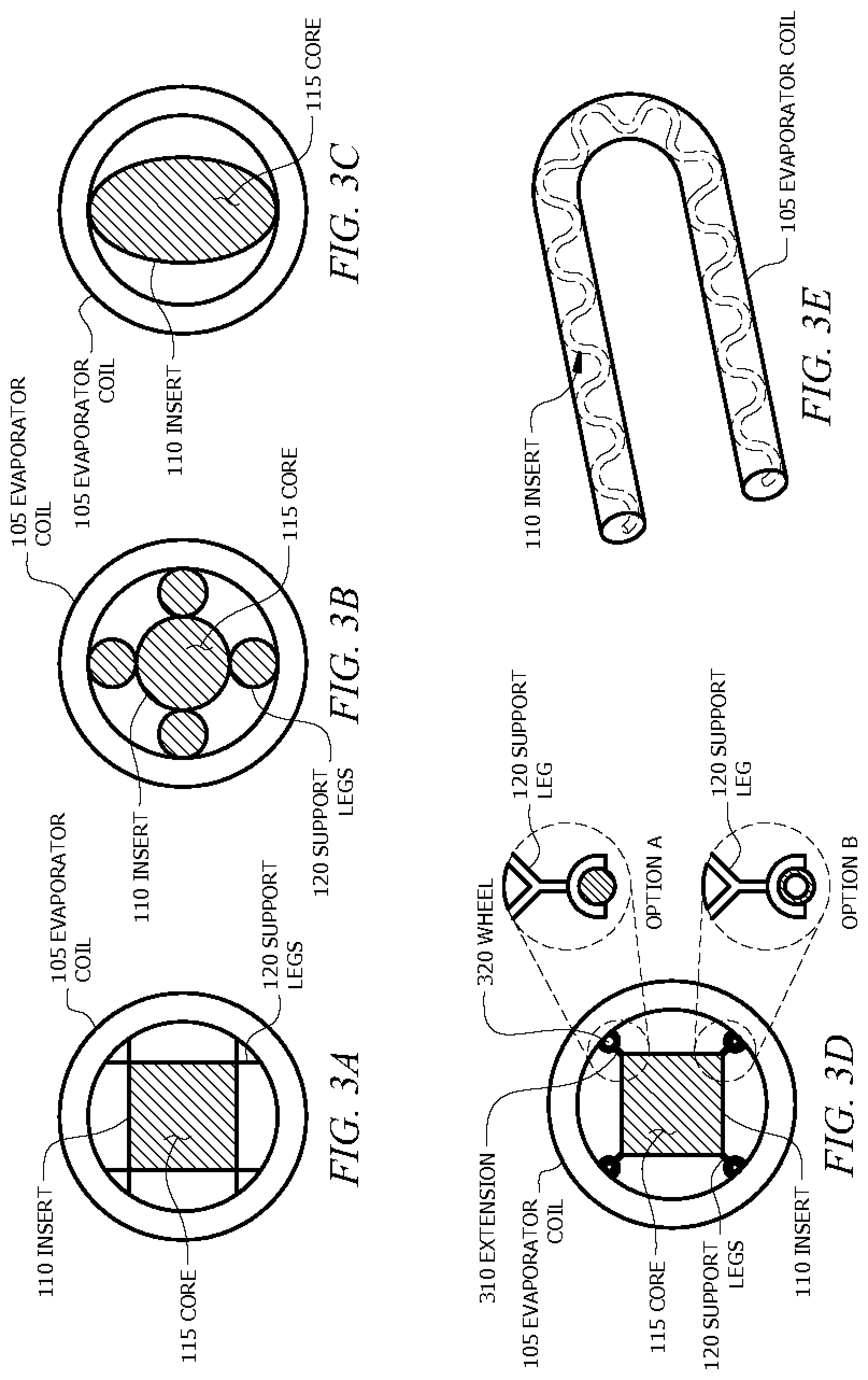 Patent US12345450 Figure 3 – Evaporator coil insert