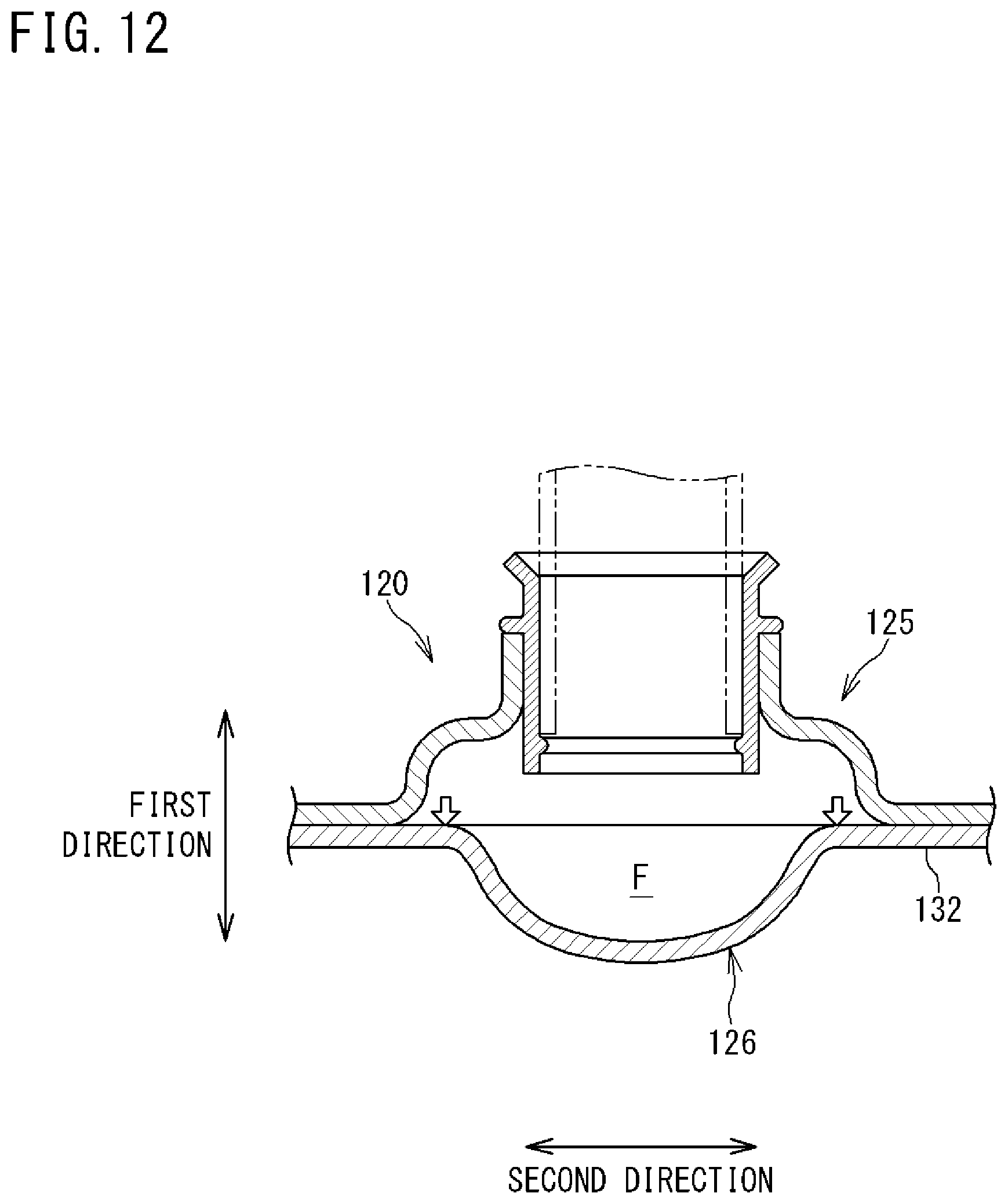 Patent US12345453 Figure 12 – Plate-type refrigerant pipe and refrigeration apparatus