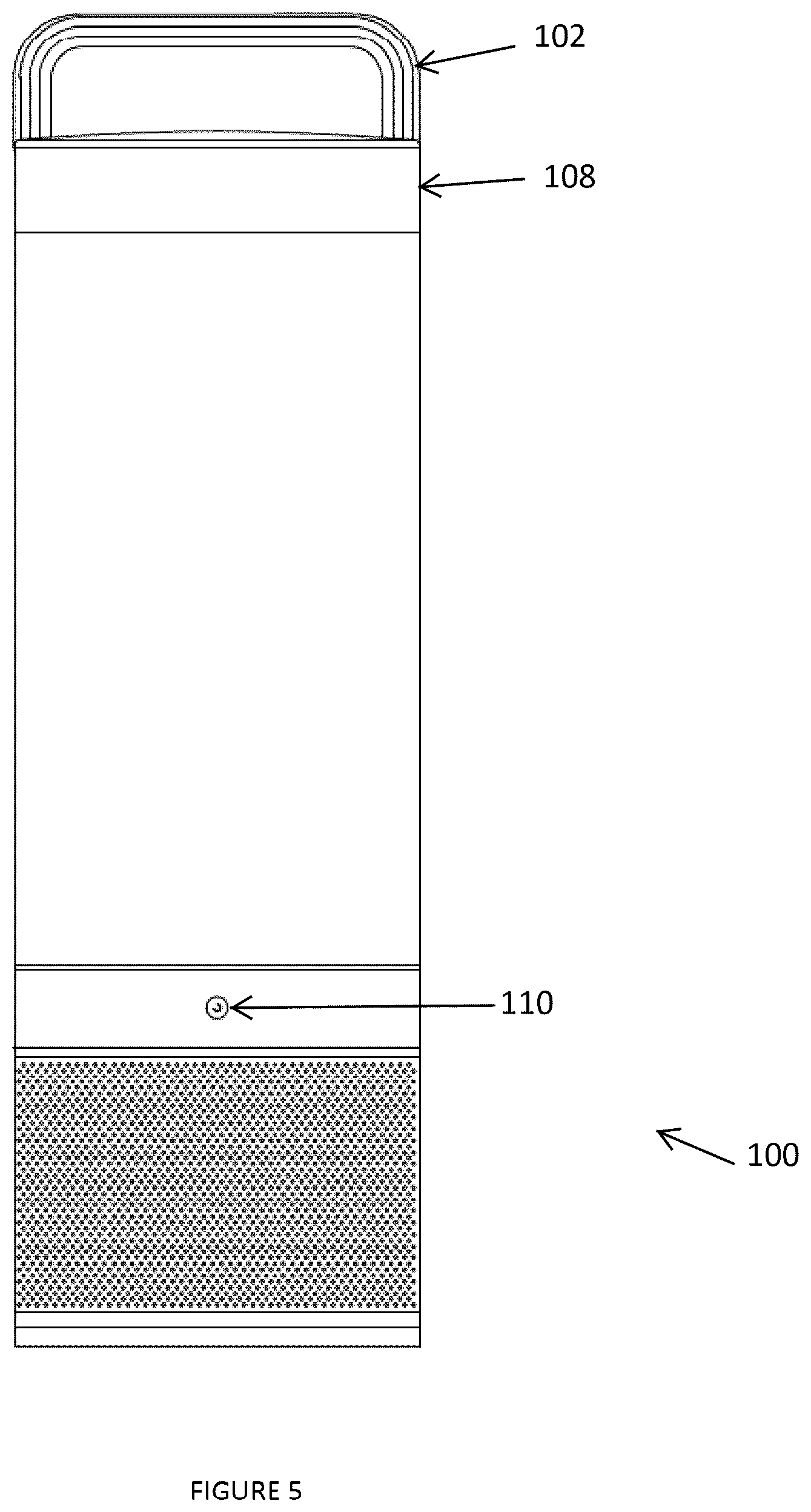 Patent US12345460 Figure 5 – Portable-smart refrigerator methods and systems