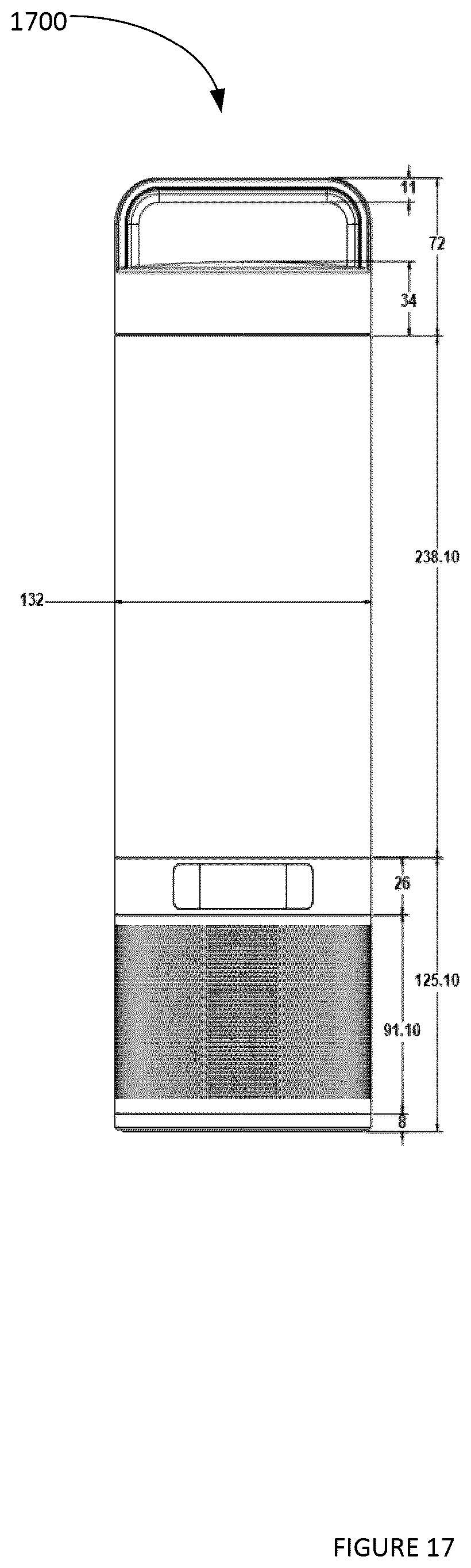 Patent US12345460 Figure 18 – Portable-smart refrigerator methods and systems