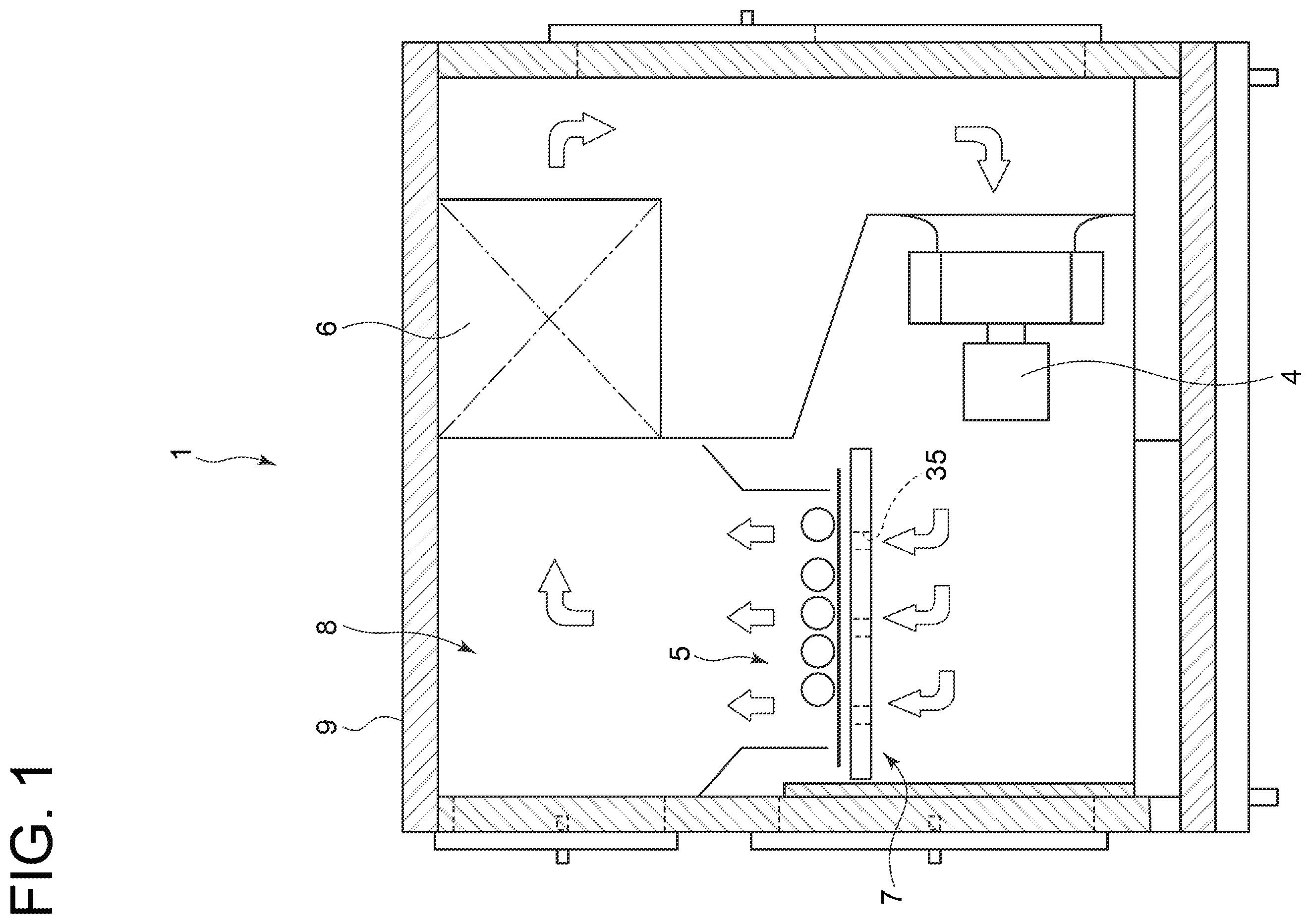 Patent US12345461 Figure 1 – Particles object freezing device