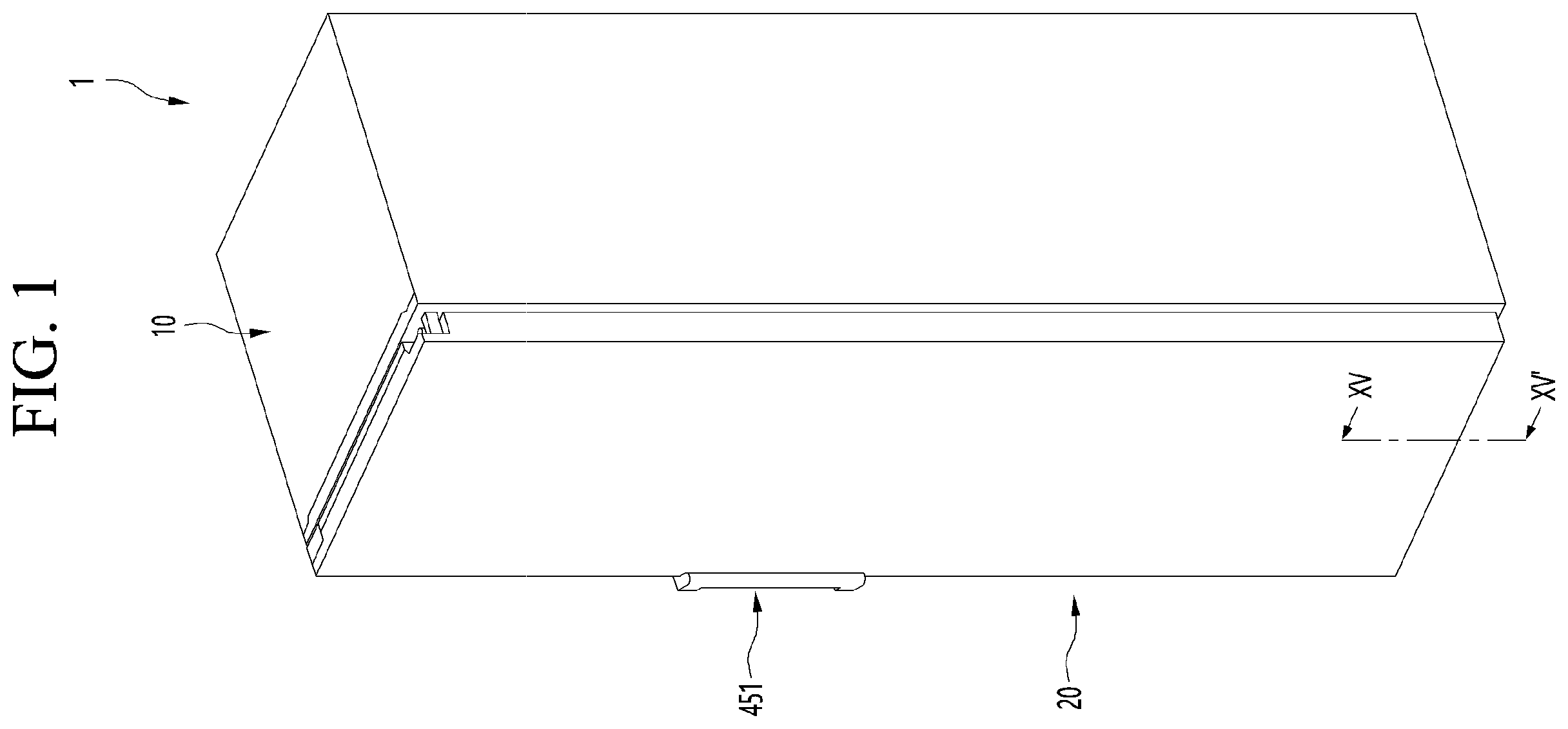 Patent US12345464 Figure 1 – Refrigerator and home appliance