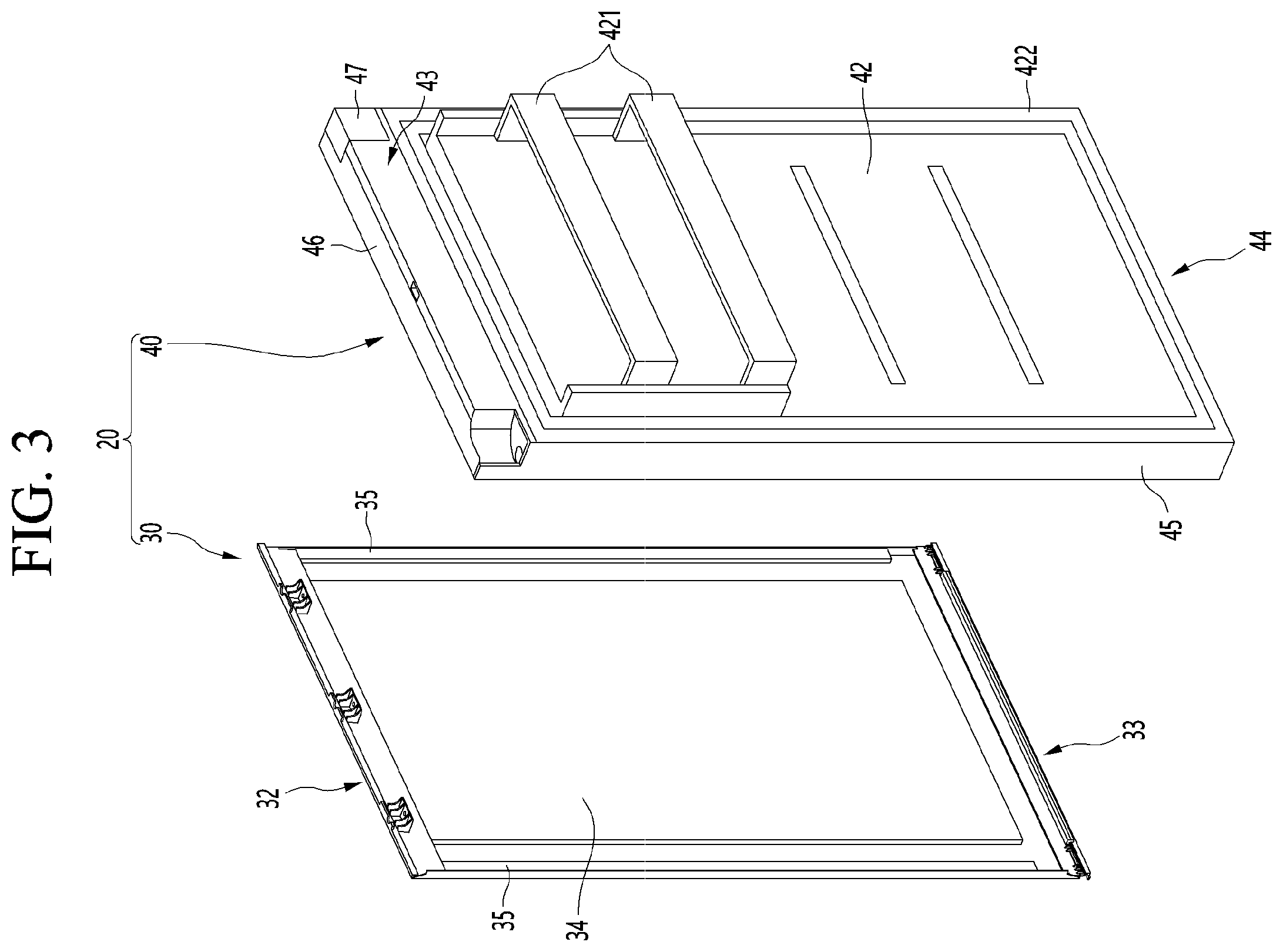 Patent US12345464 Figure 3 – Refrigerator and home appliance