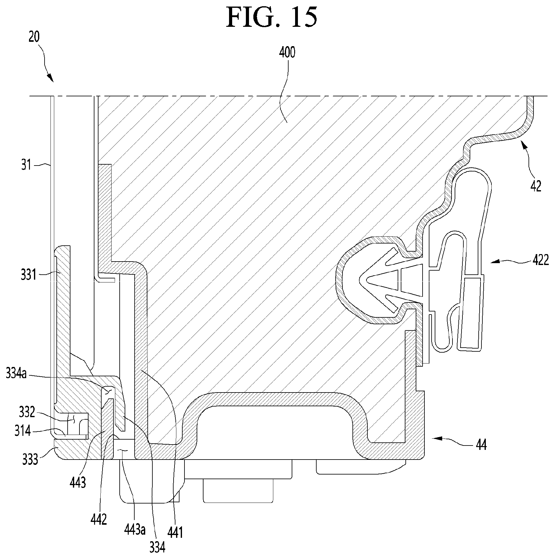Patent US12345464 Figure 11 – Refrigerator and home appliance
