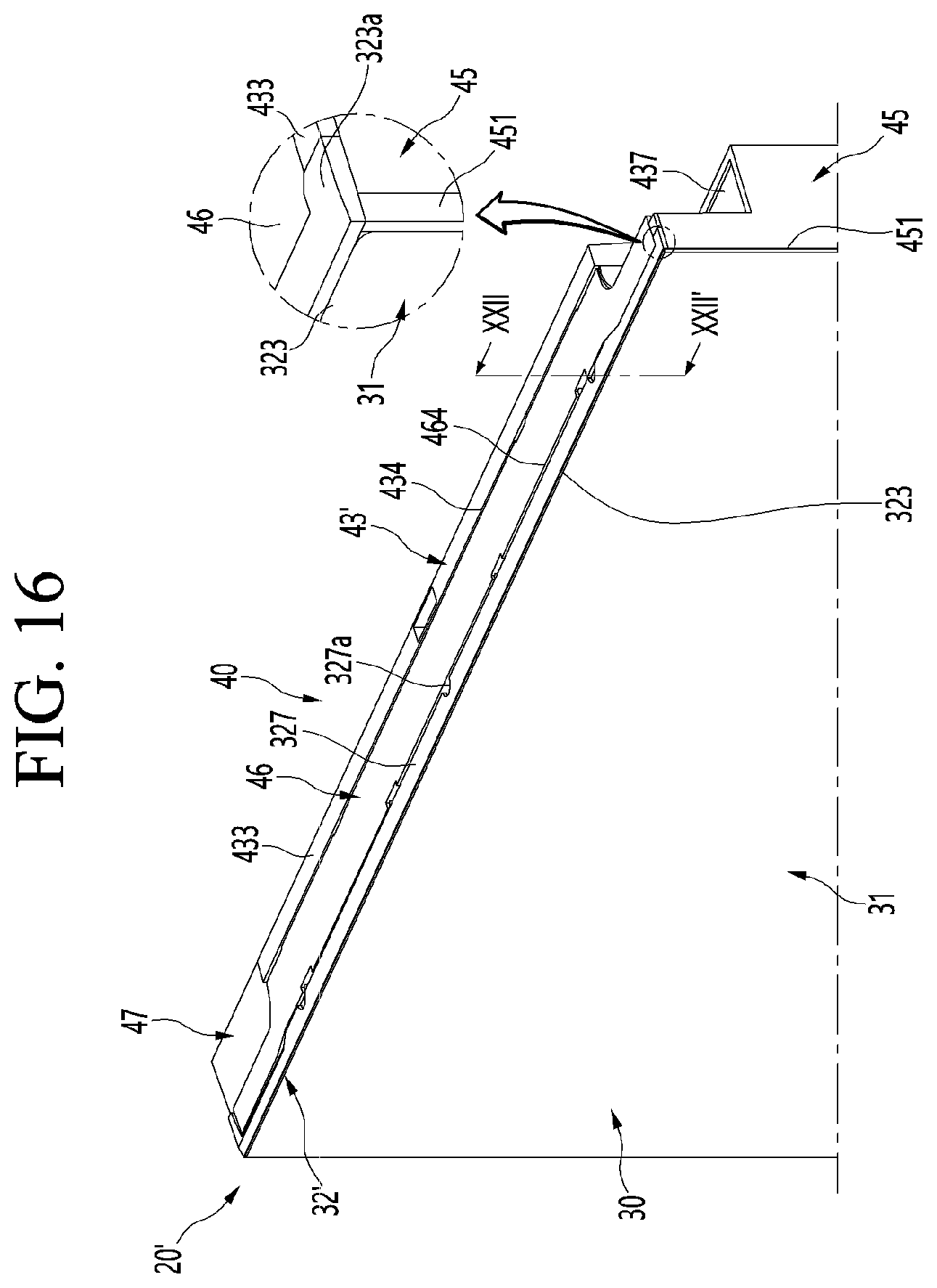 Patent US12345464 Figure 12 – Refrigerator and home appliance