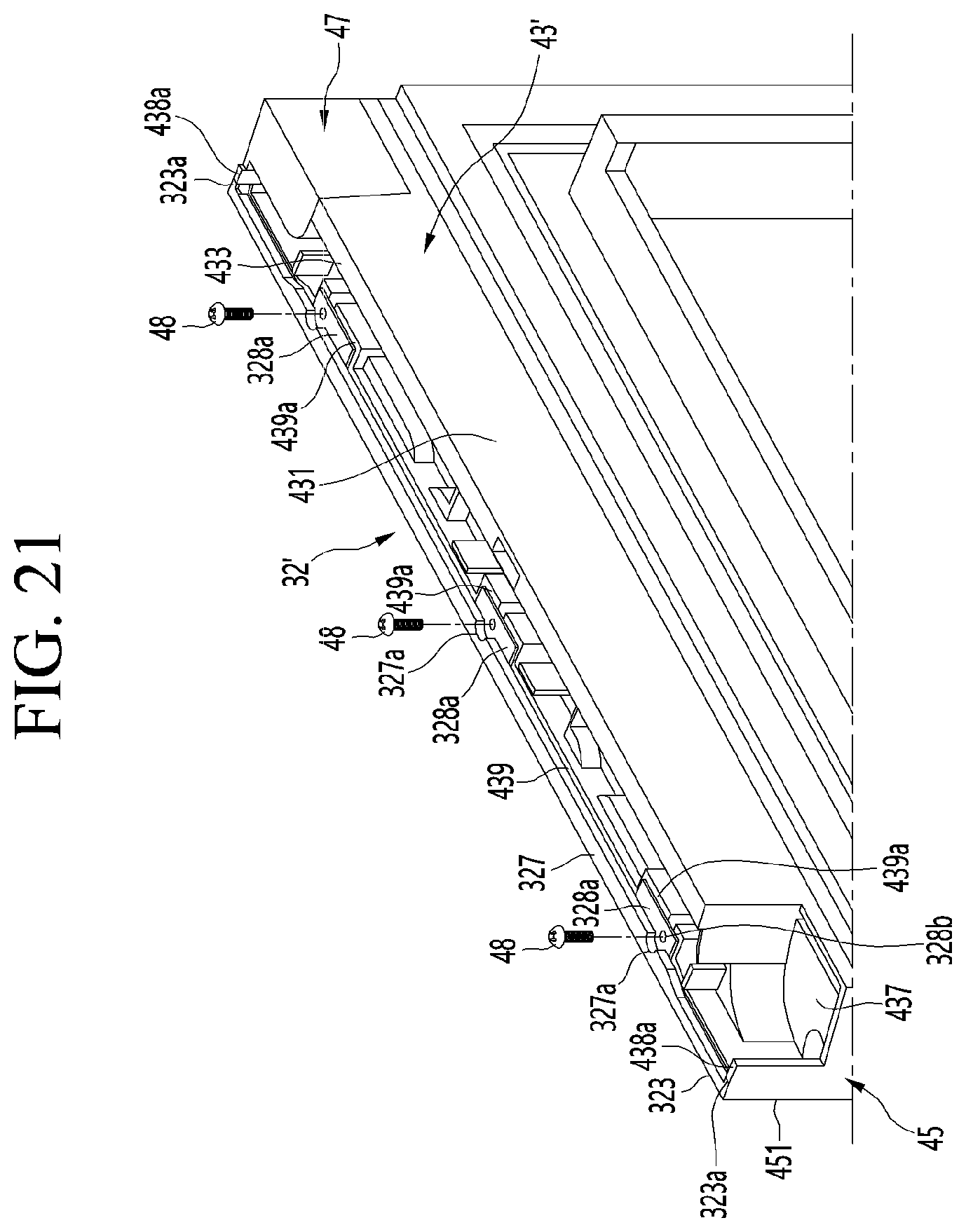 Patent US12345464 Figure 16 – Refrigerator and home appliance