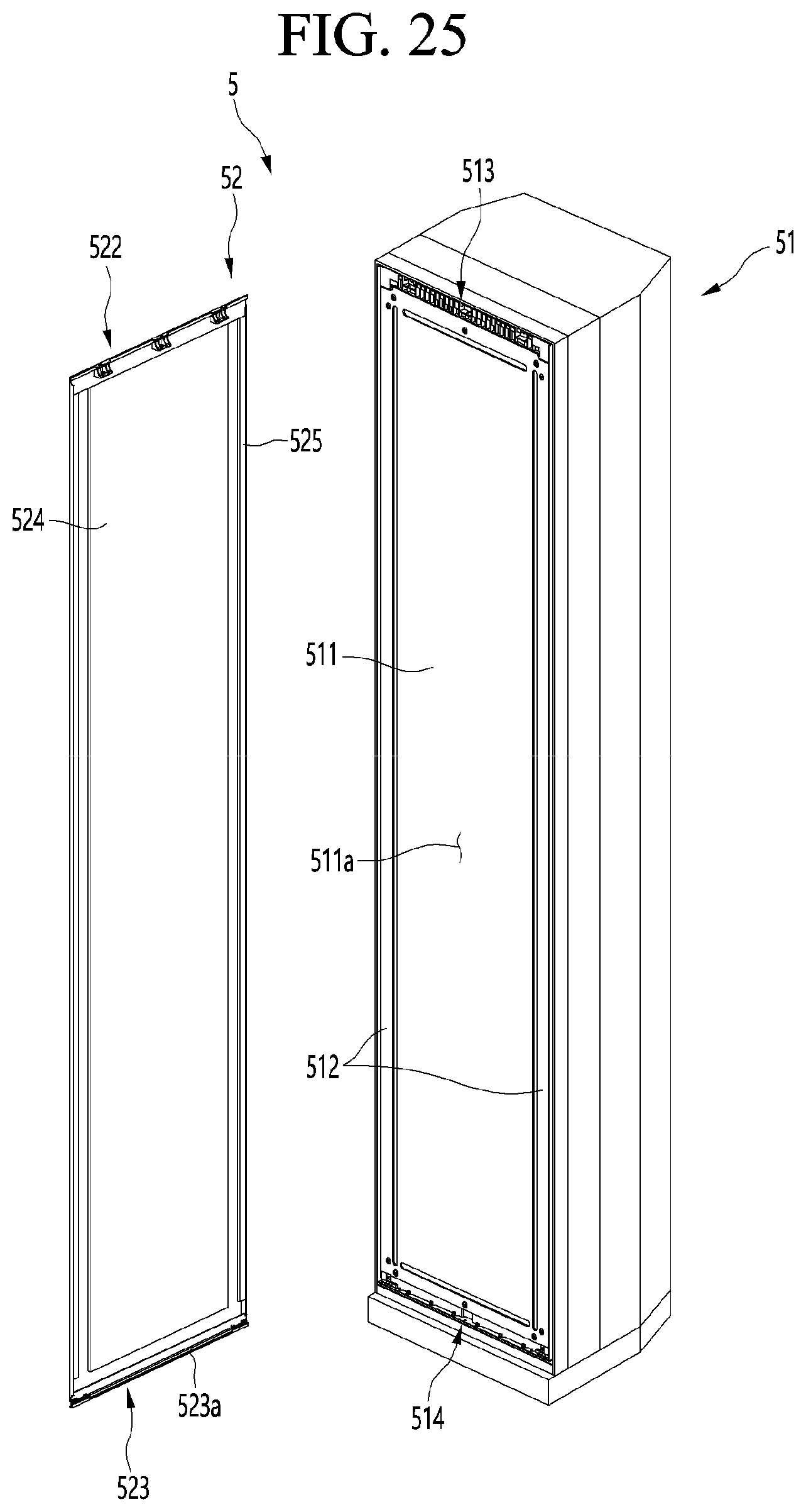 Patent US12345464 Figure 20 – Refrigerator and home appliance