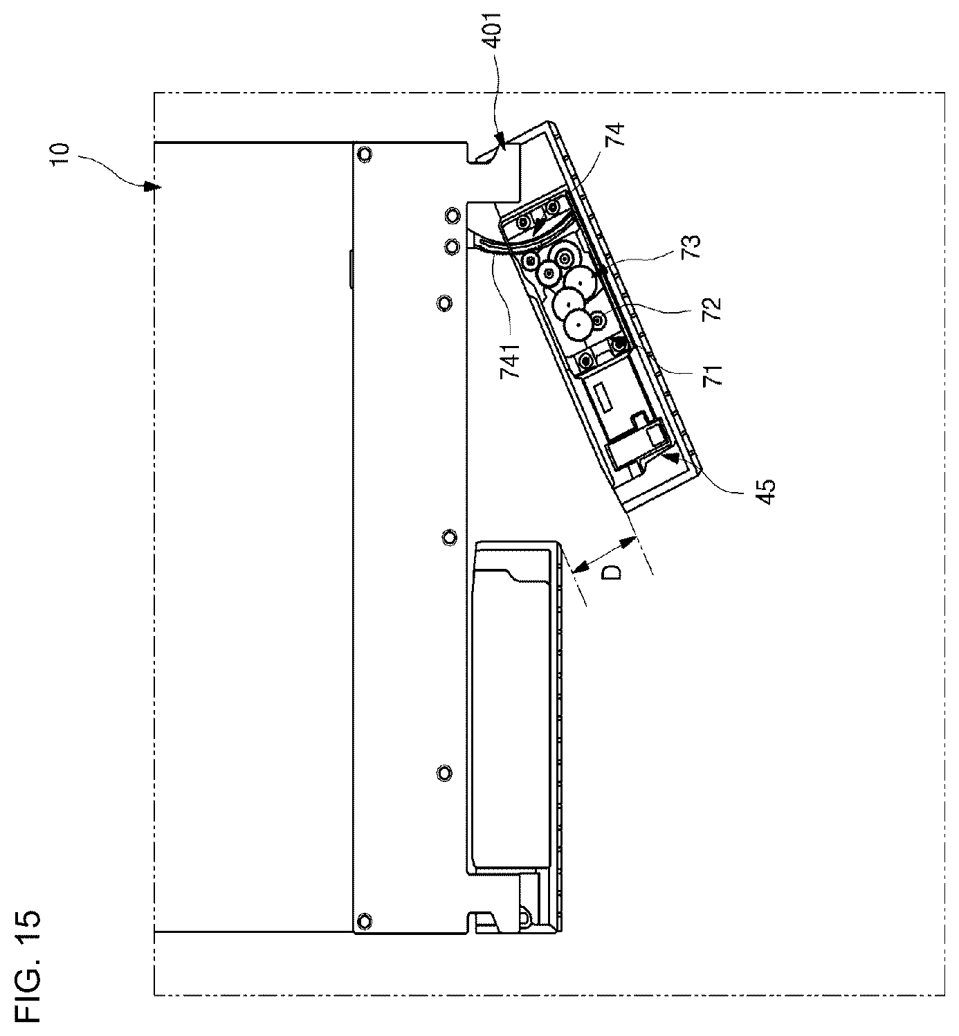 Patent US12345466 Figure 15 – Refrigerator having panel assembly