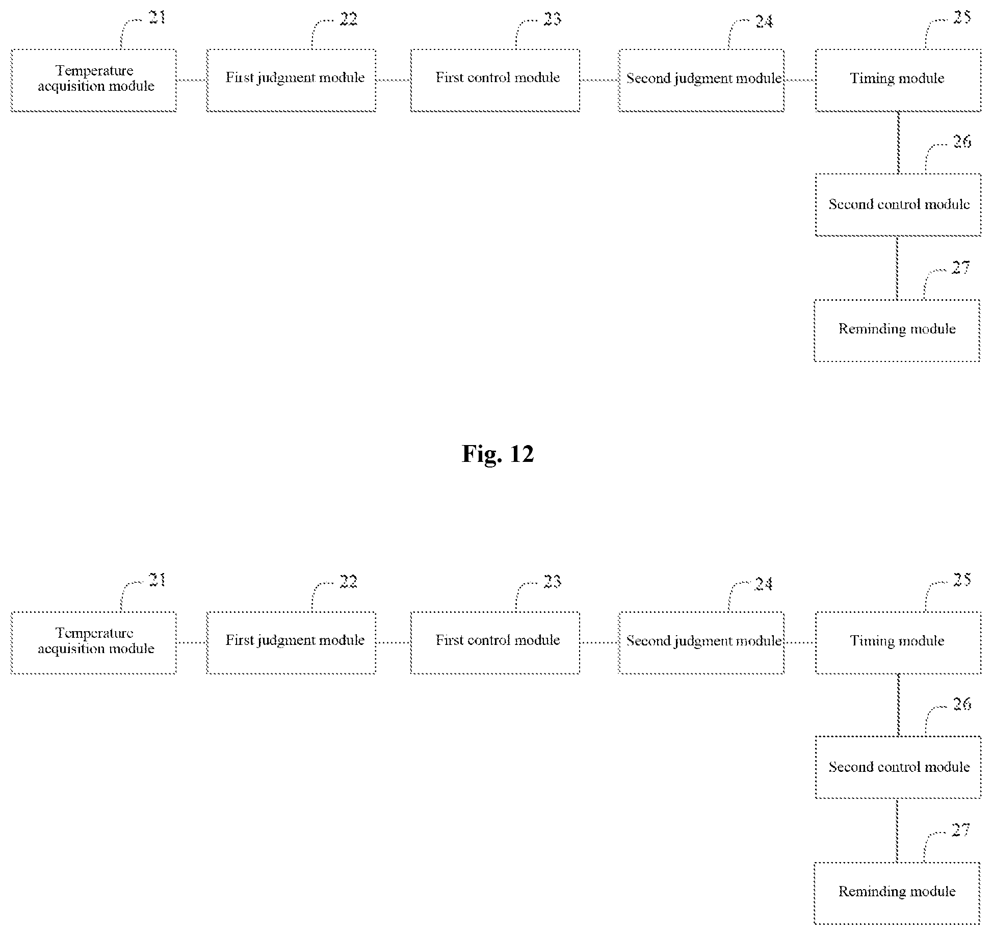 Patent US12345467 Figure 10 – Partial-freezing meat fresh-preservation control method, controller, and refrigerator