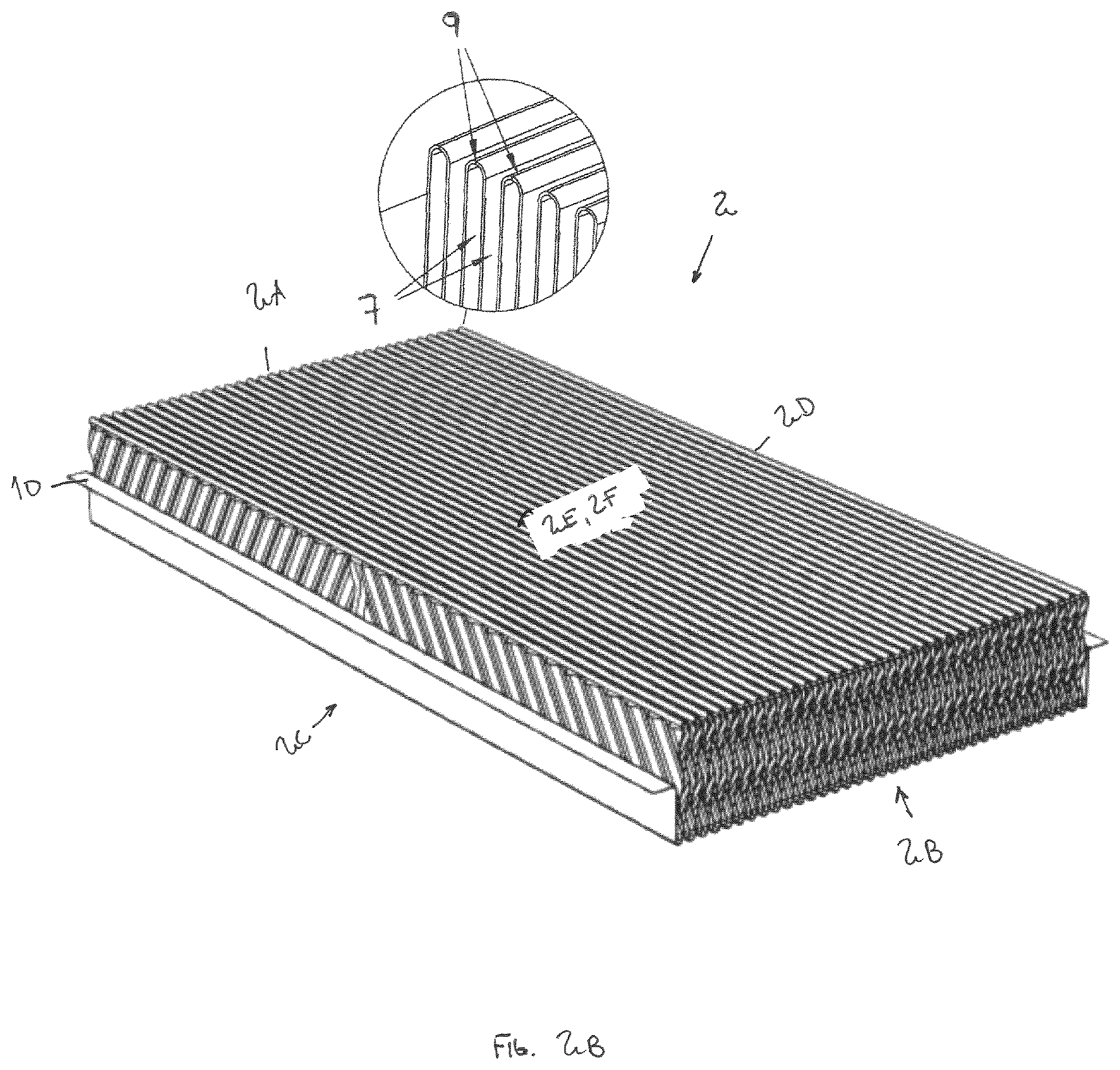 Patent US12345477 Figure 8 – Heat exchanger