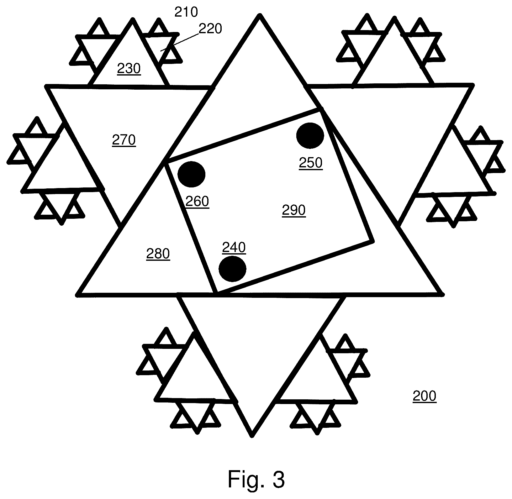 Patent US12345479 Figure 2 – Fractal heat transfer device