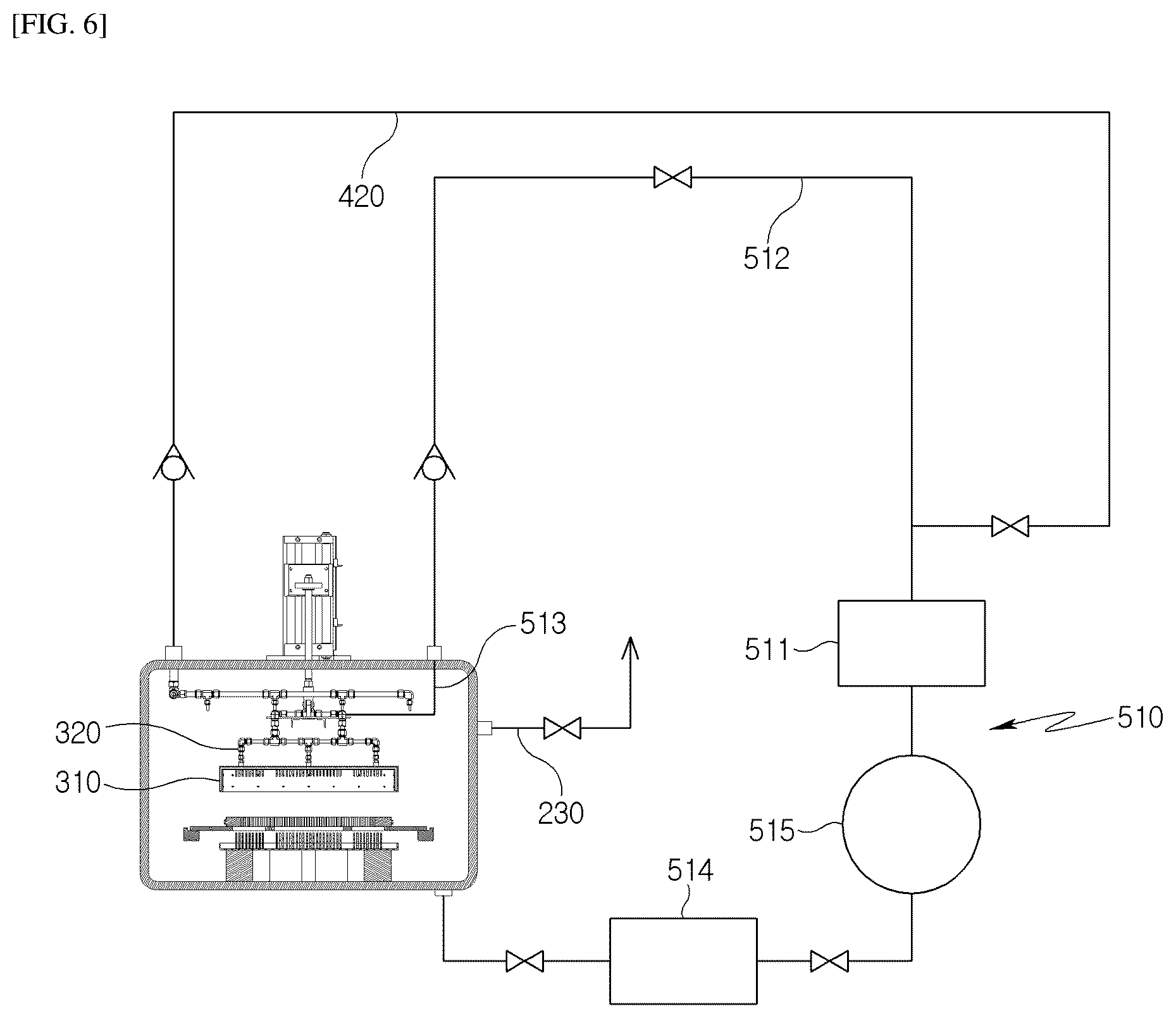 Patent US12345480 Figure 6 – Cooling device for heat treatment