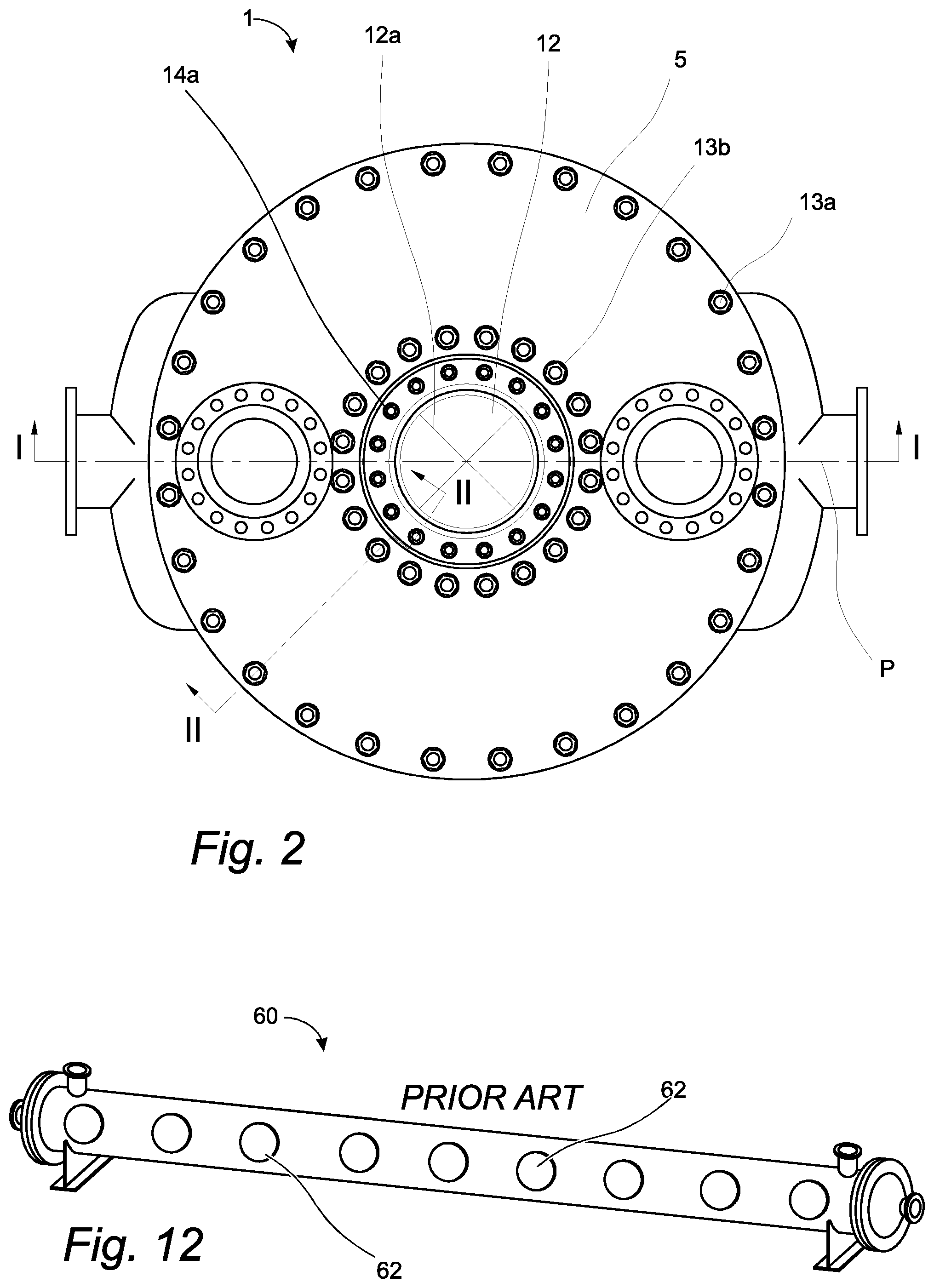 Patent US12345482 Figure 2 – Tube heat exchanger