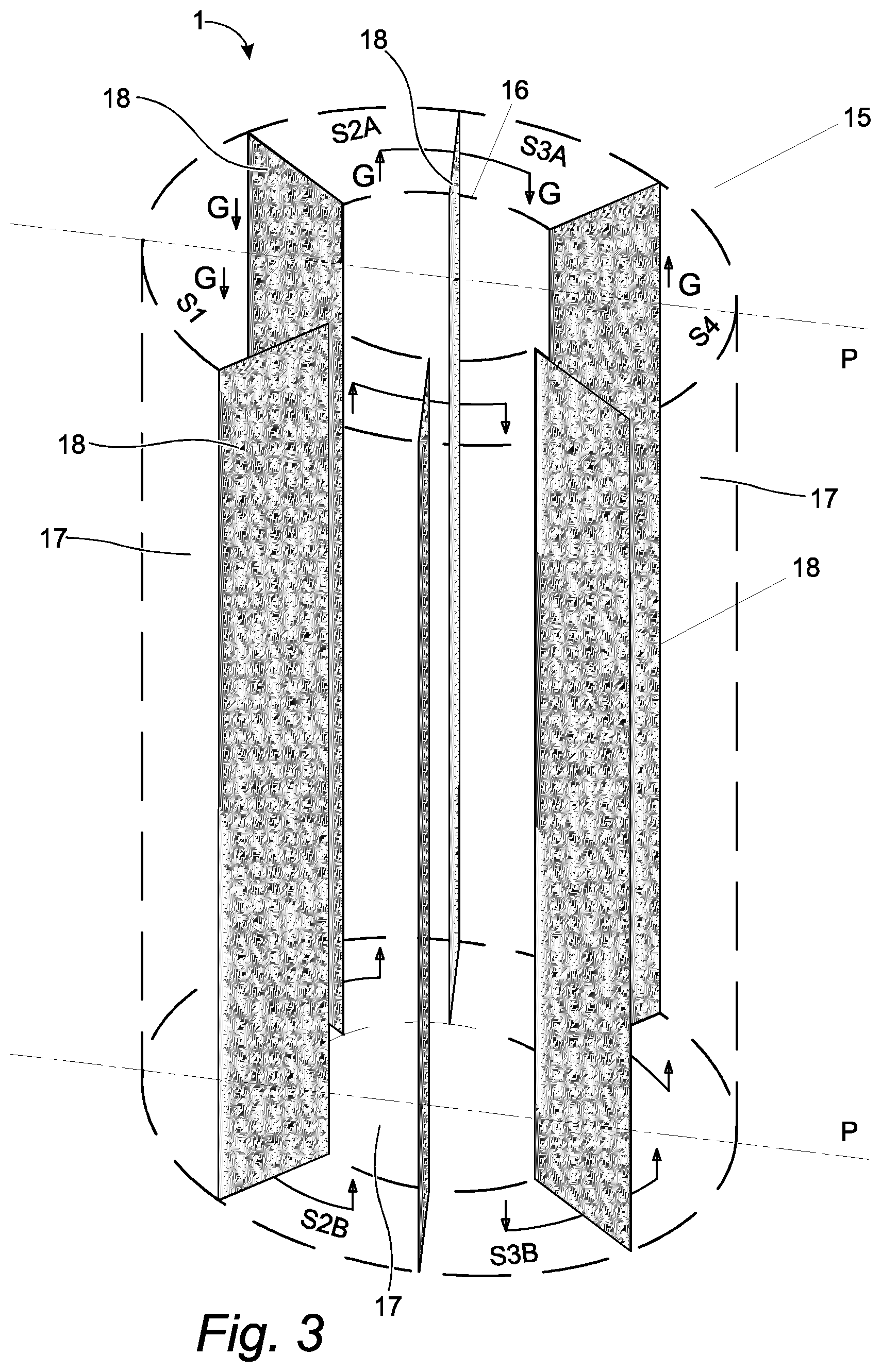 Patent US12345482 Figure 3 – Tube heat exchanger