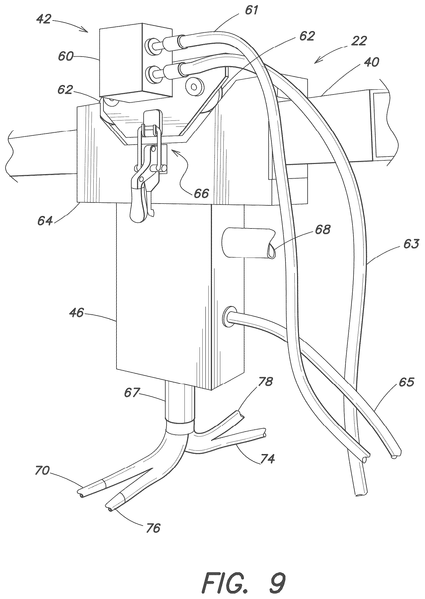 Patent US12345484 Figure 5 – Cleaning system and method