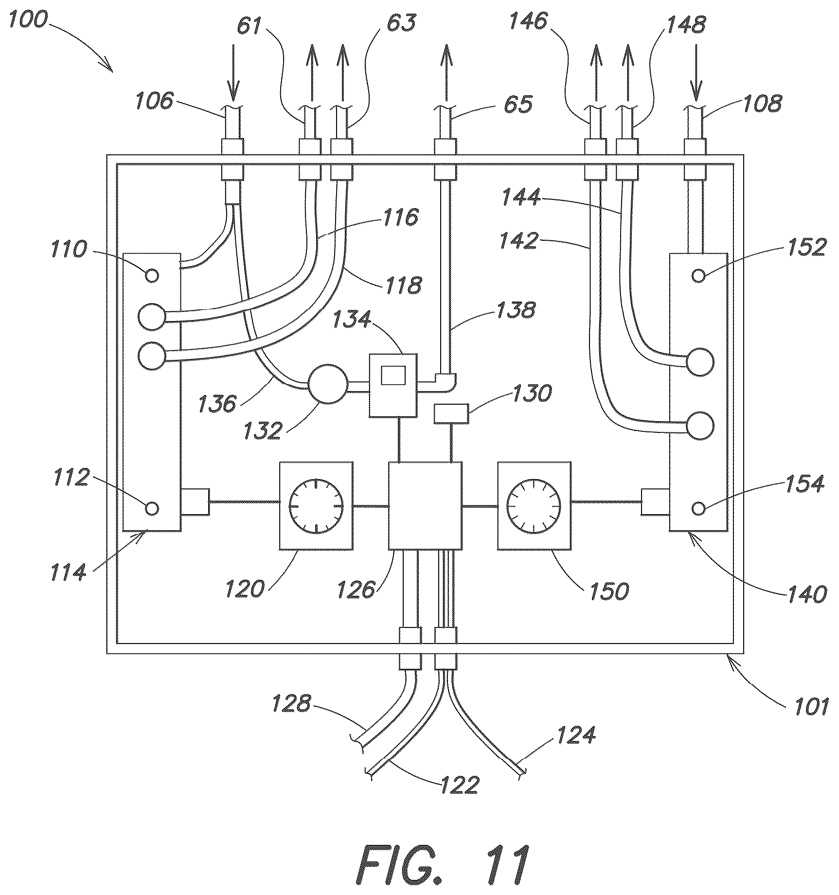 Patent US12345484 Figure 7 – Cleaning system and method