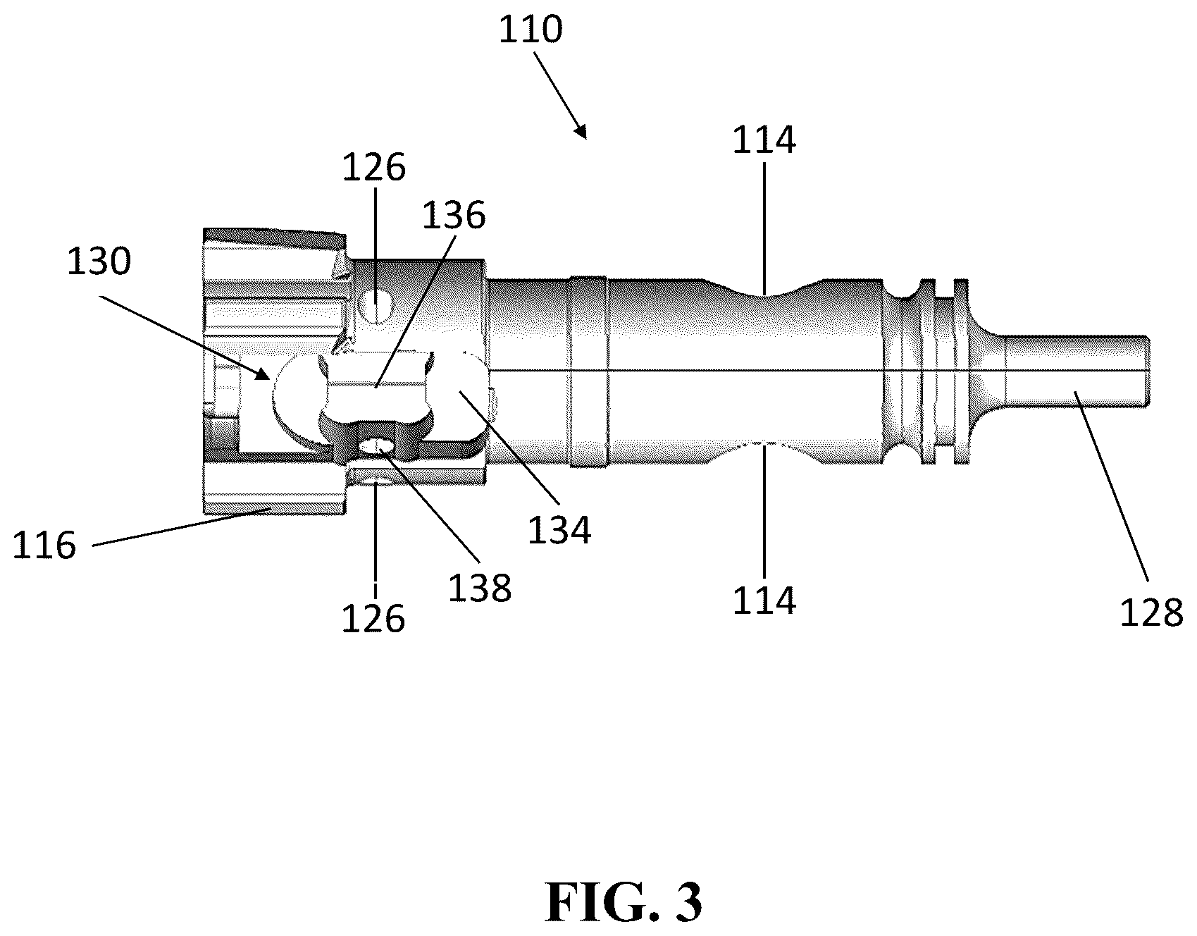 Patent US12345486 Figure 3 – Firearm cartridge ejector