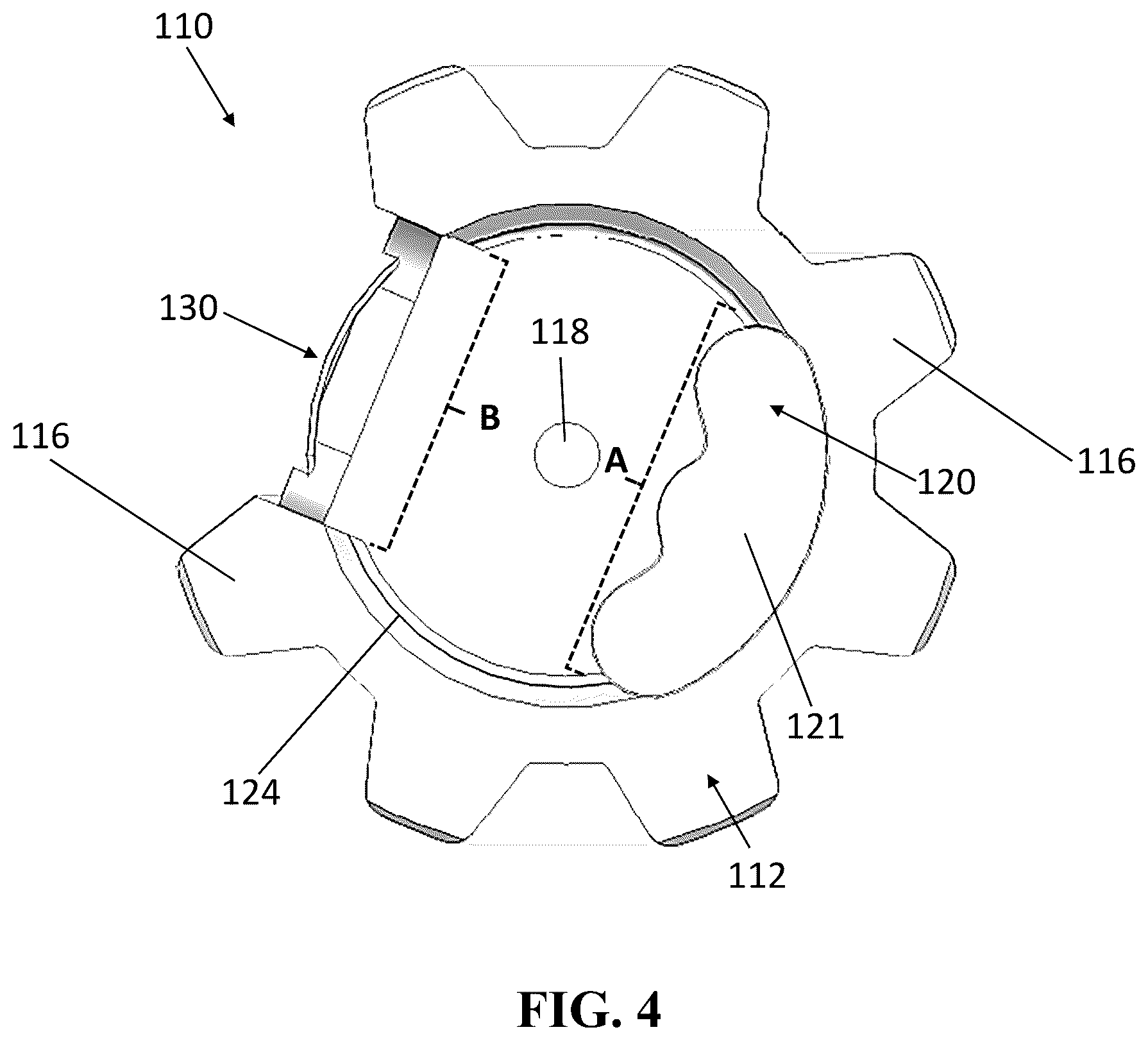 Patent US12345486 Figure 4 – Firearm cartridge ejector