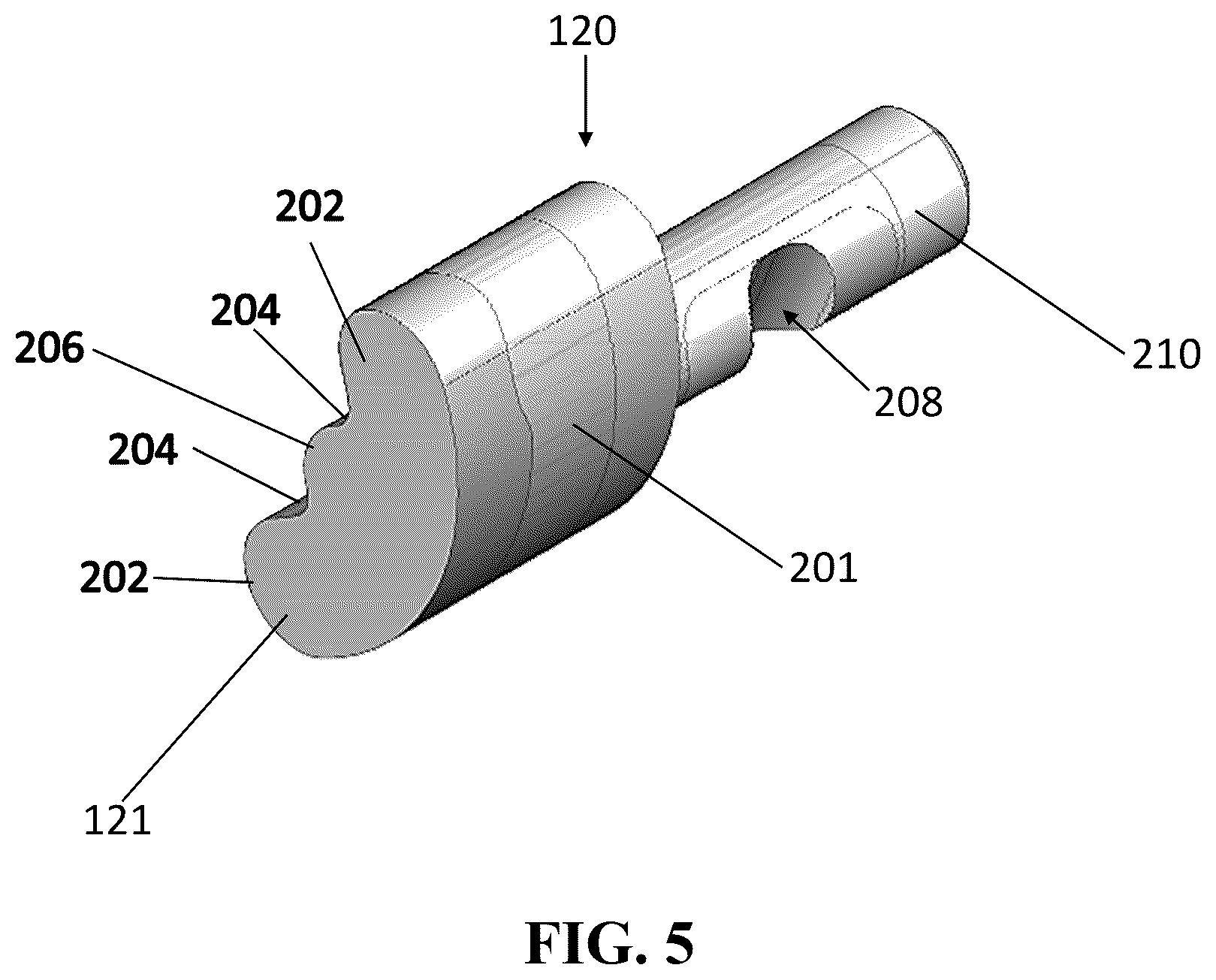 Patent US12345486 Figure 5 – Firearm cartridge ejector