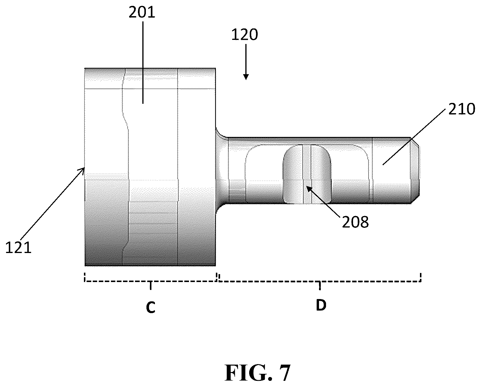Patent US12345486 Figure 7 – Firearm cartridge ejector