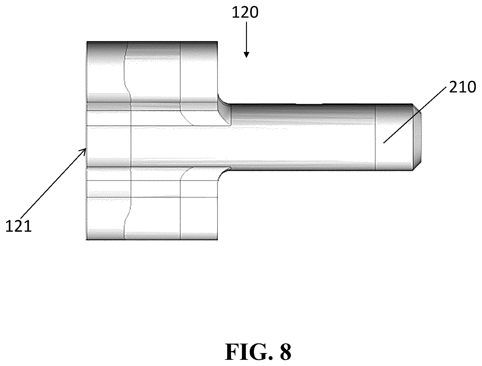 Patent US12345486 Figure 8 – Firearm cartridge ejector
