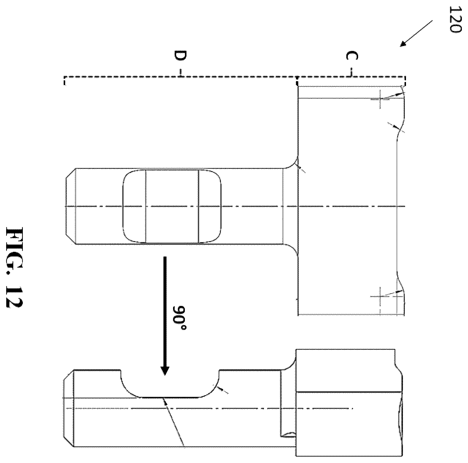 Patent US12345486 Figure 12 – Firearm cartridge ejector