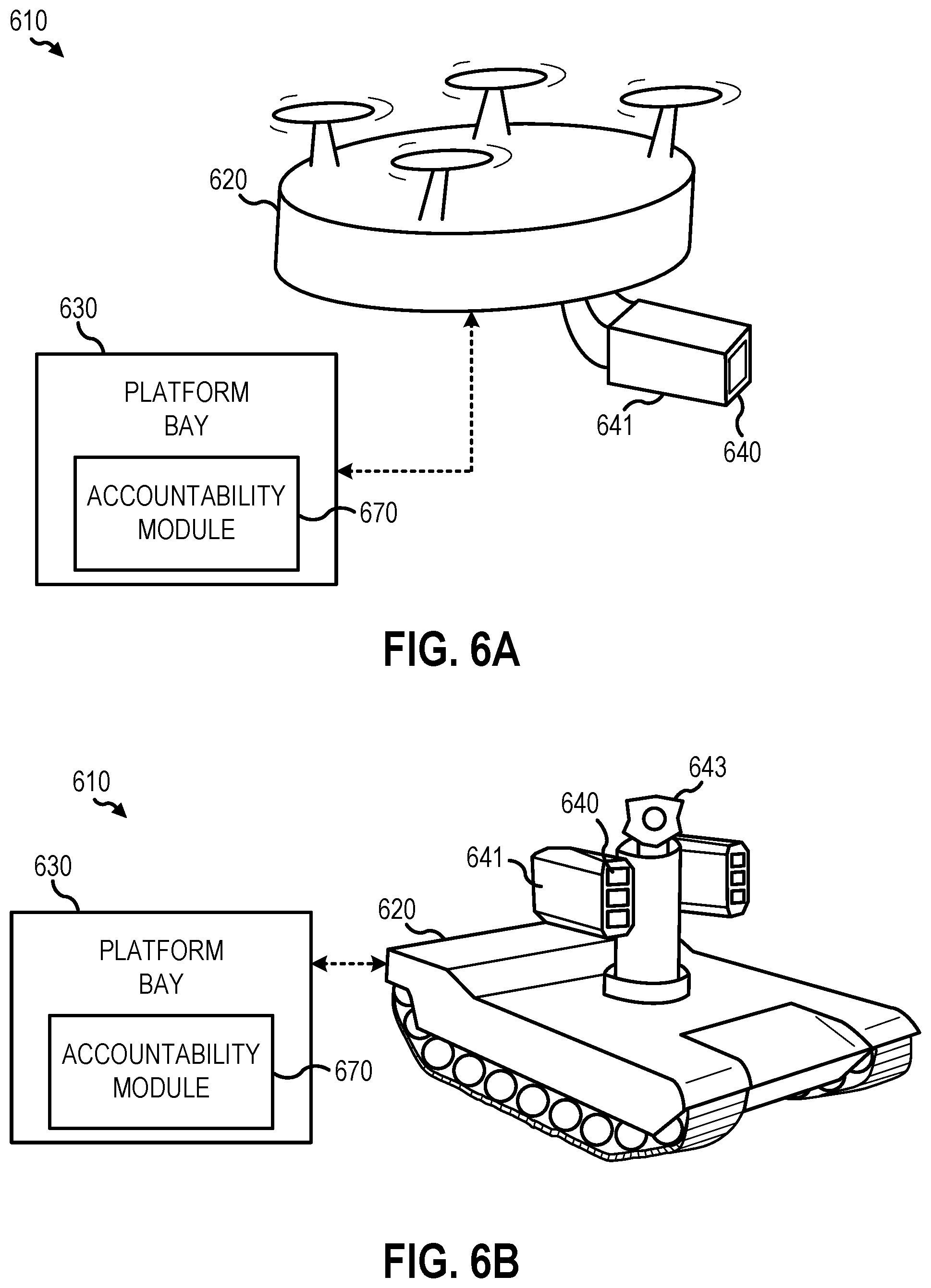 Patent US12345487 Figure 7 – Payload platform accountability control system