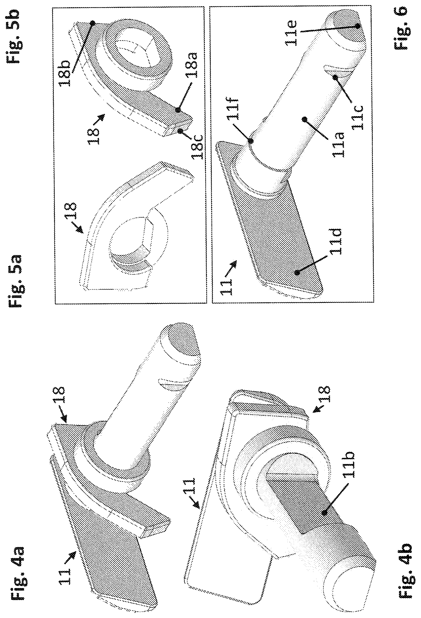 Patent US12345488 Figure 4 – Self-loading pistol with a pre-cocked firing pin with an assembly for safe disassembling
