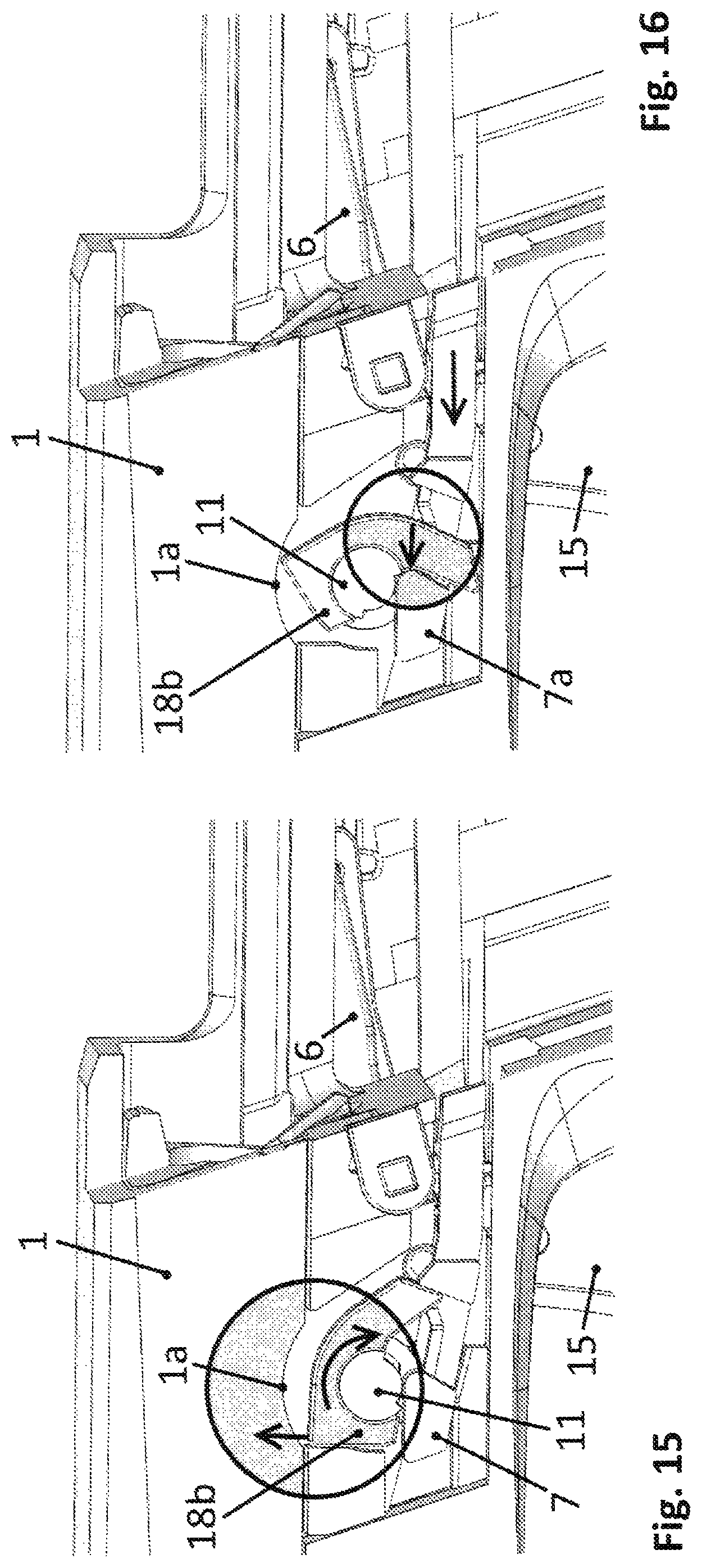 Patent US12345488 Figure 13 – Self-loading pistol with a pre-cocked firing pin with an assembly for safe disassembling