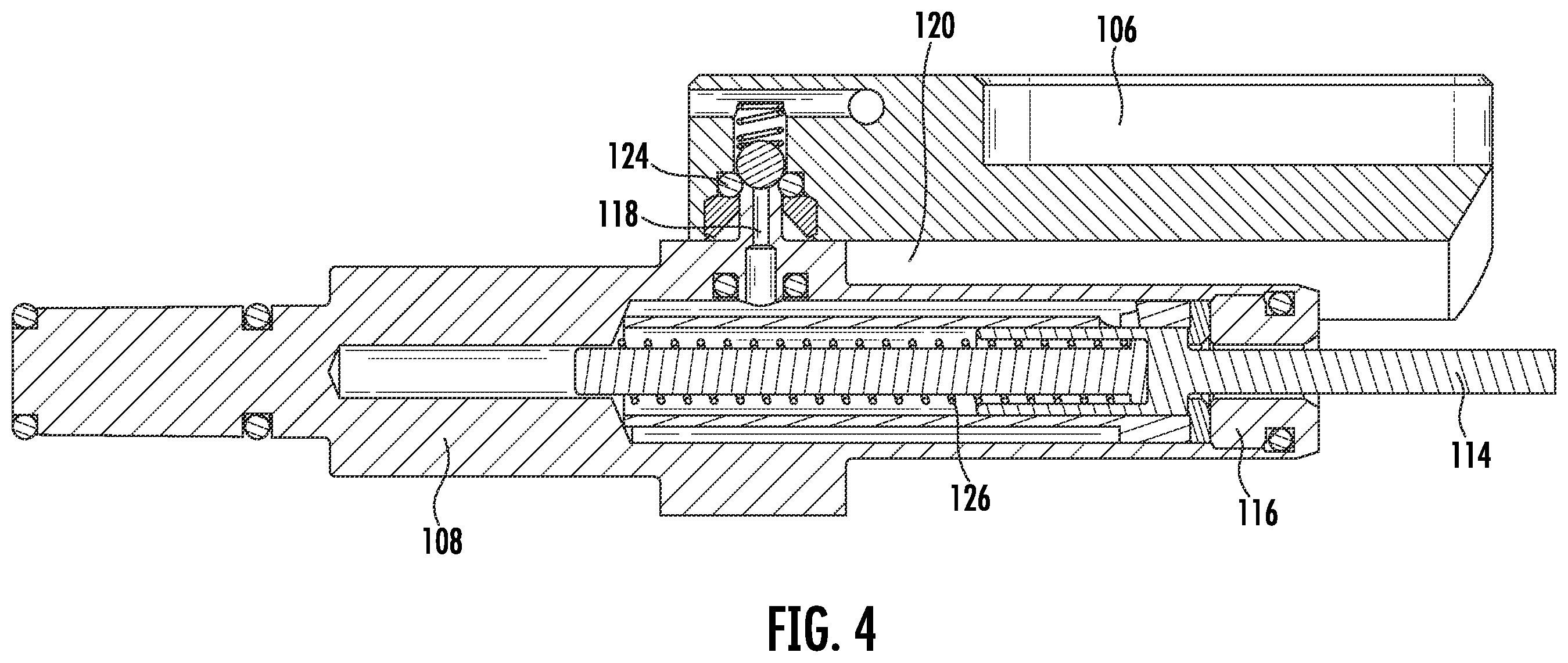 Patent US12345497 Figure 4 – High-pressure air drum magazine for belt fed weapon