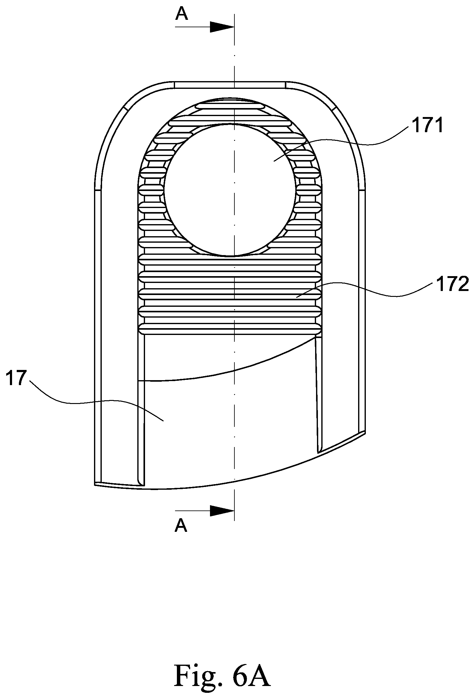 Patent US12345498 Figure 7 – Grenade device of a toy gun with an adjustable firing muzzle and an adjusting method thereof