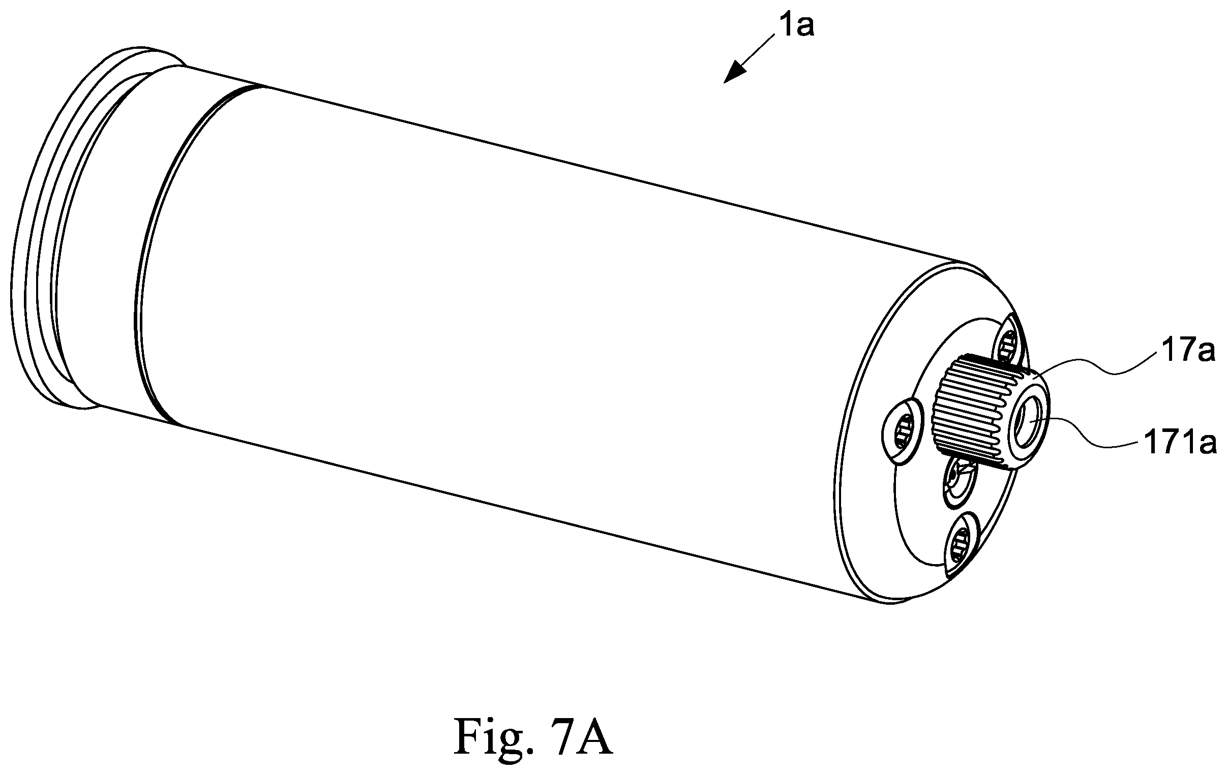 Patent US12345498 Figure 9 – Grenade device of a toy gun with an adjustable firing muzzle and an adjusting method thereof