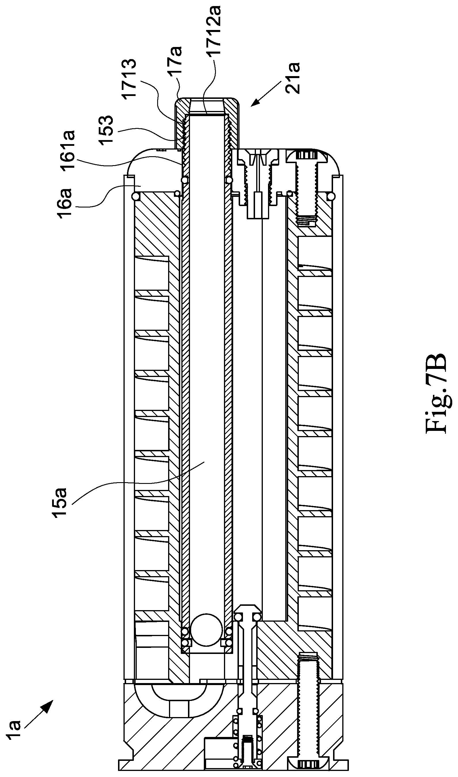 Patent US12345498 Figure 10 – Grenade device of a toy gun with an adjustable firing muzzle and an adjusting method thereof