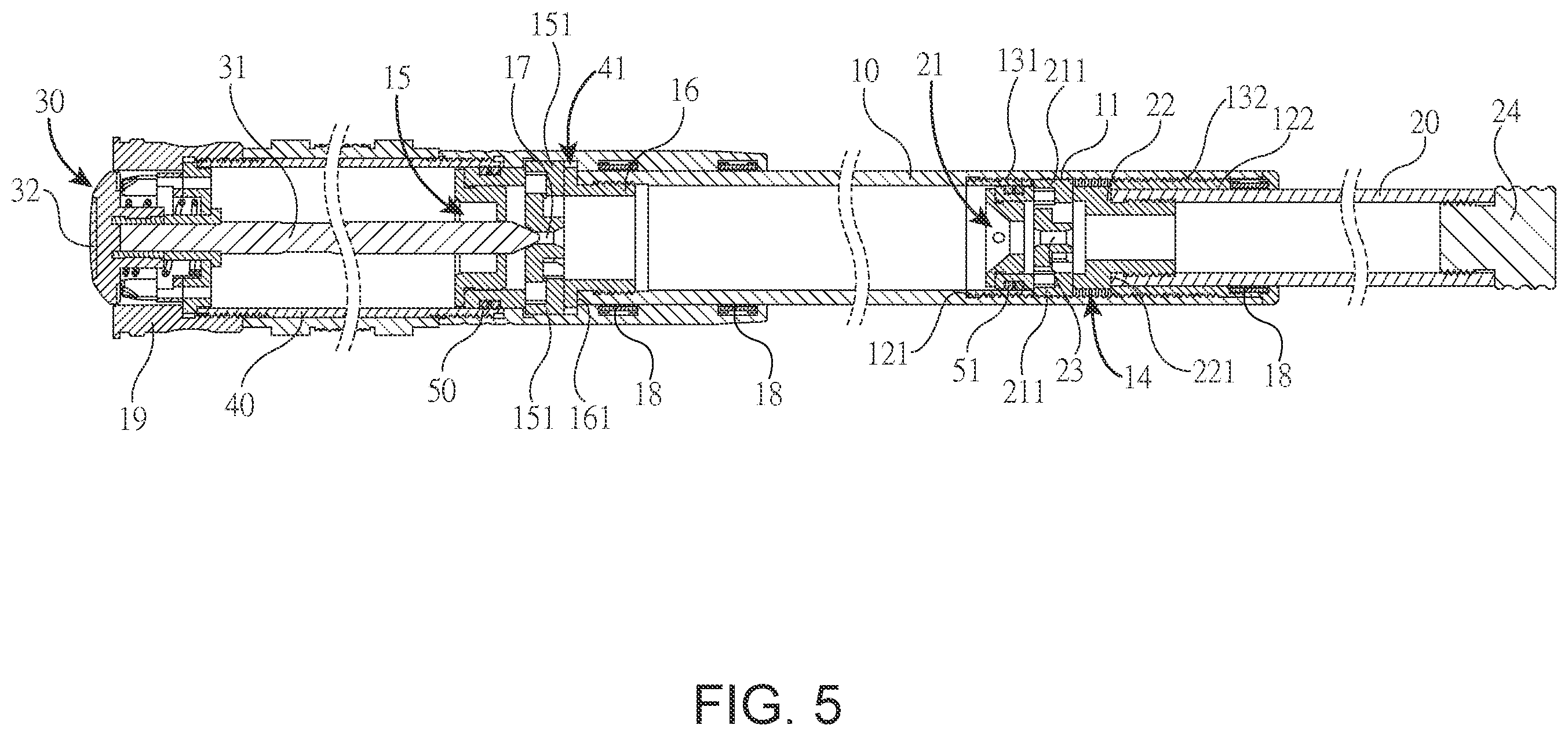 Patent US12345501 Figure 4 – Expandable baton