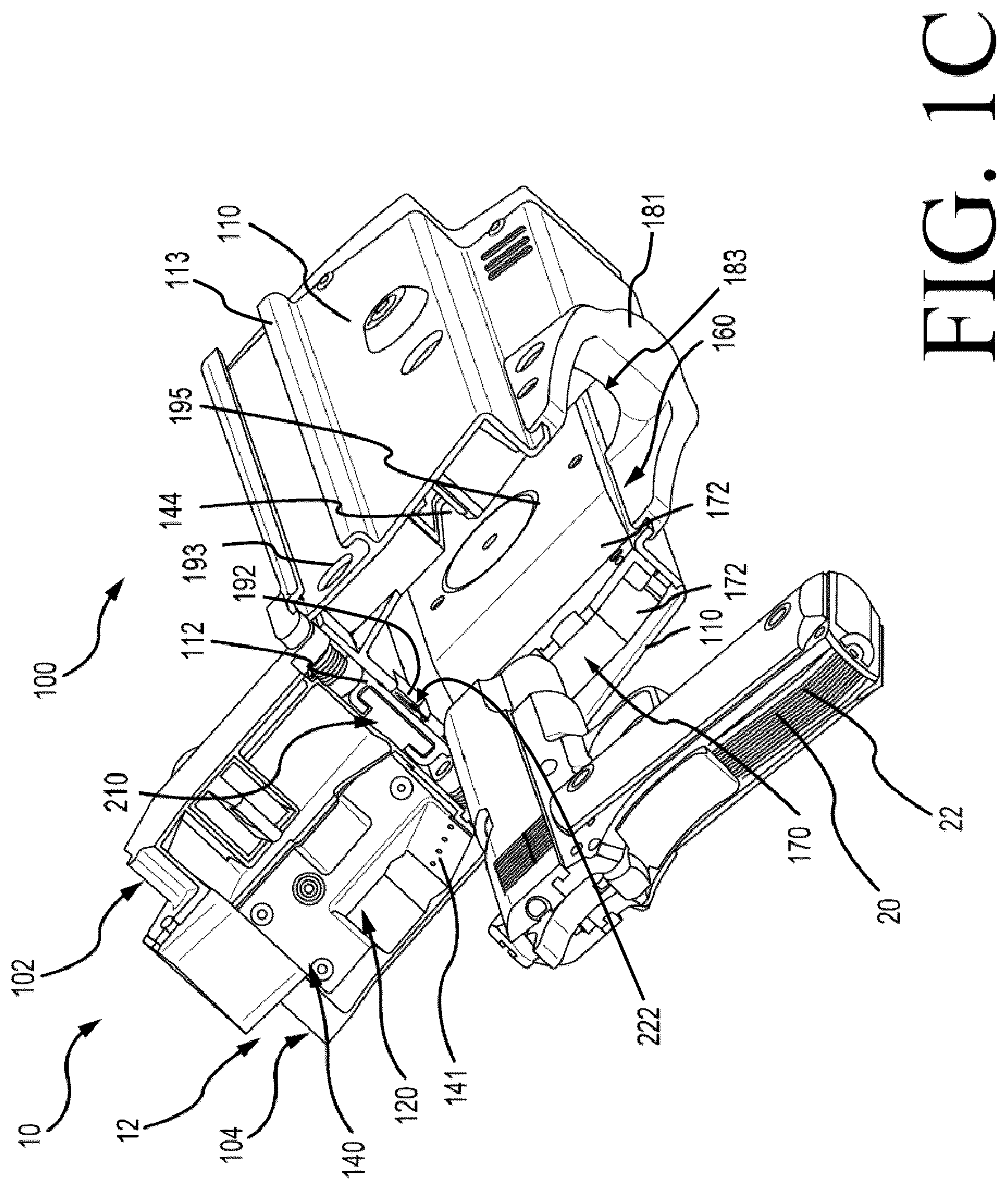 Patent US12345502 Figure 3 – Portable firearm safety system