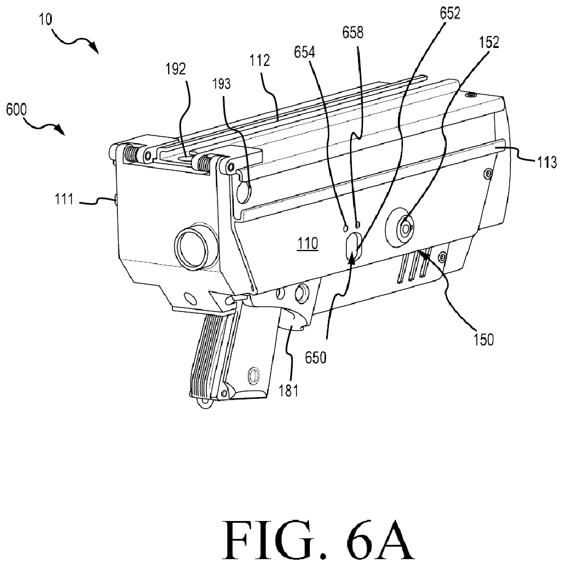 Patent US12345502 Figure 9 – Portable firearm safety system