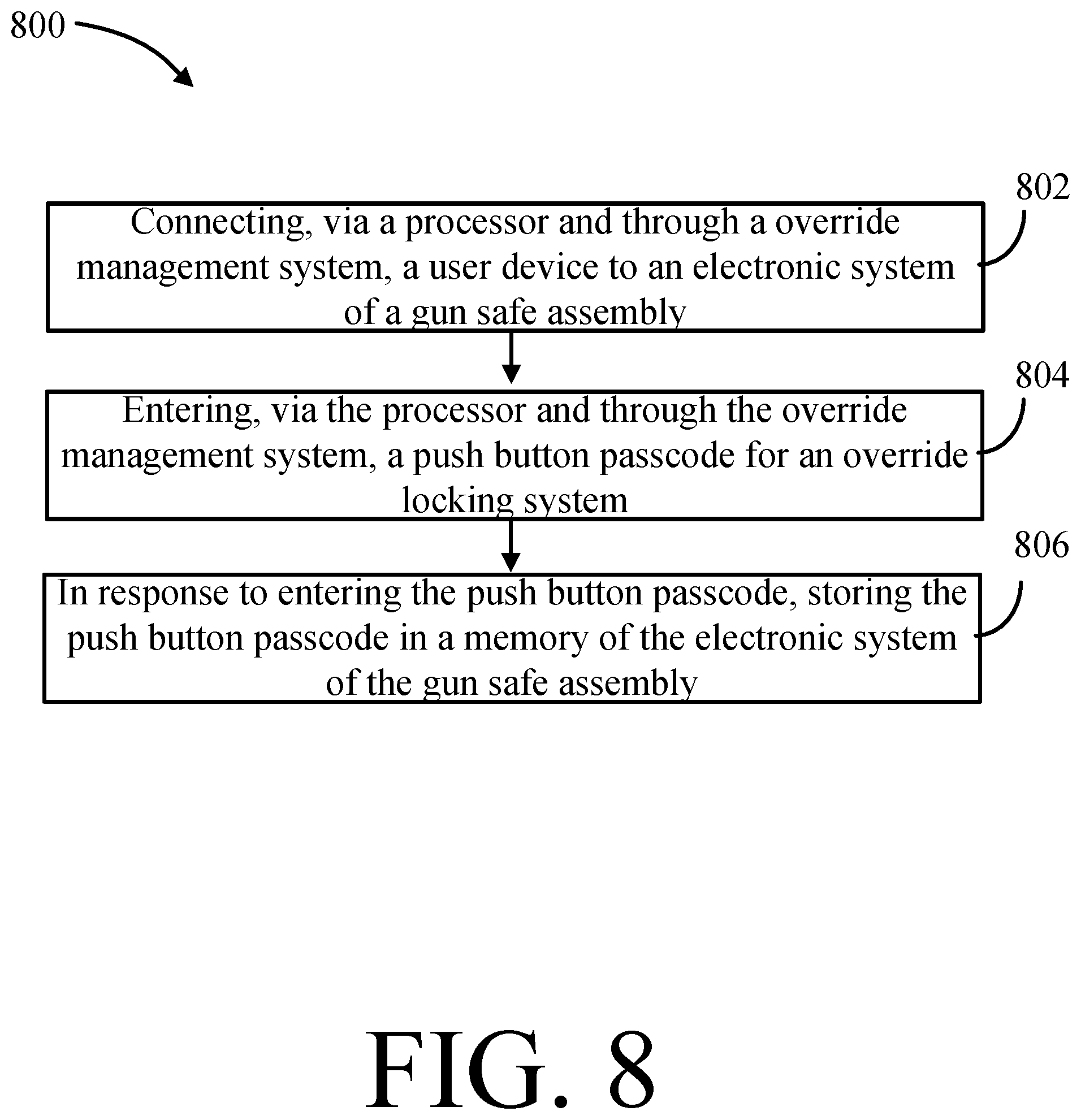 Patent US12345502 Figure 12 – Portable firearm safety system
