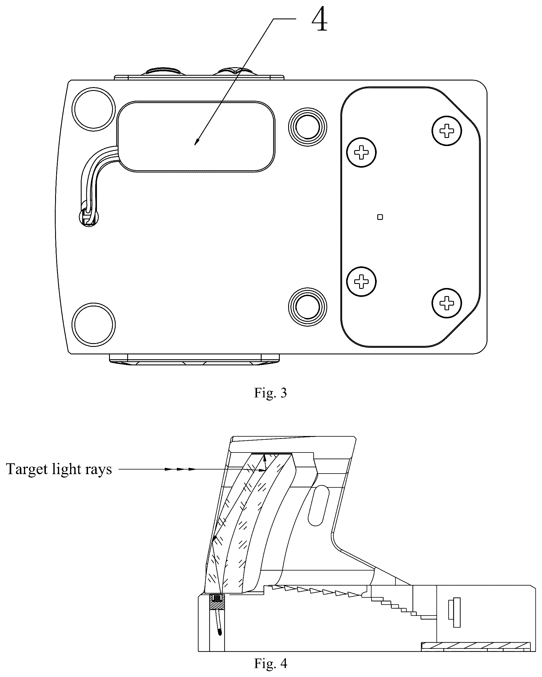 Patent US12345503 Figure 2 – Automatic light-adjusting structure for red dot sight